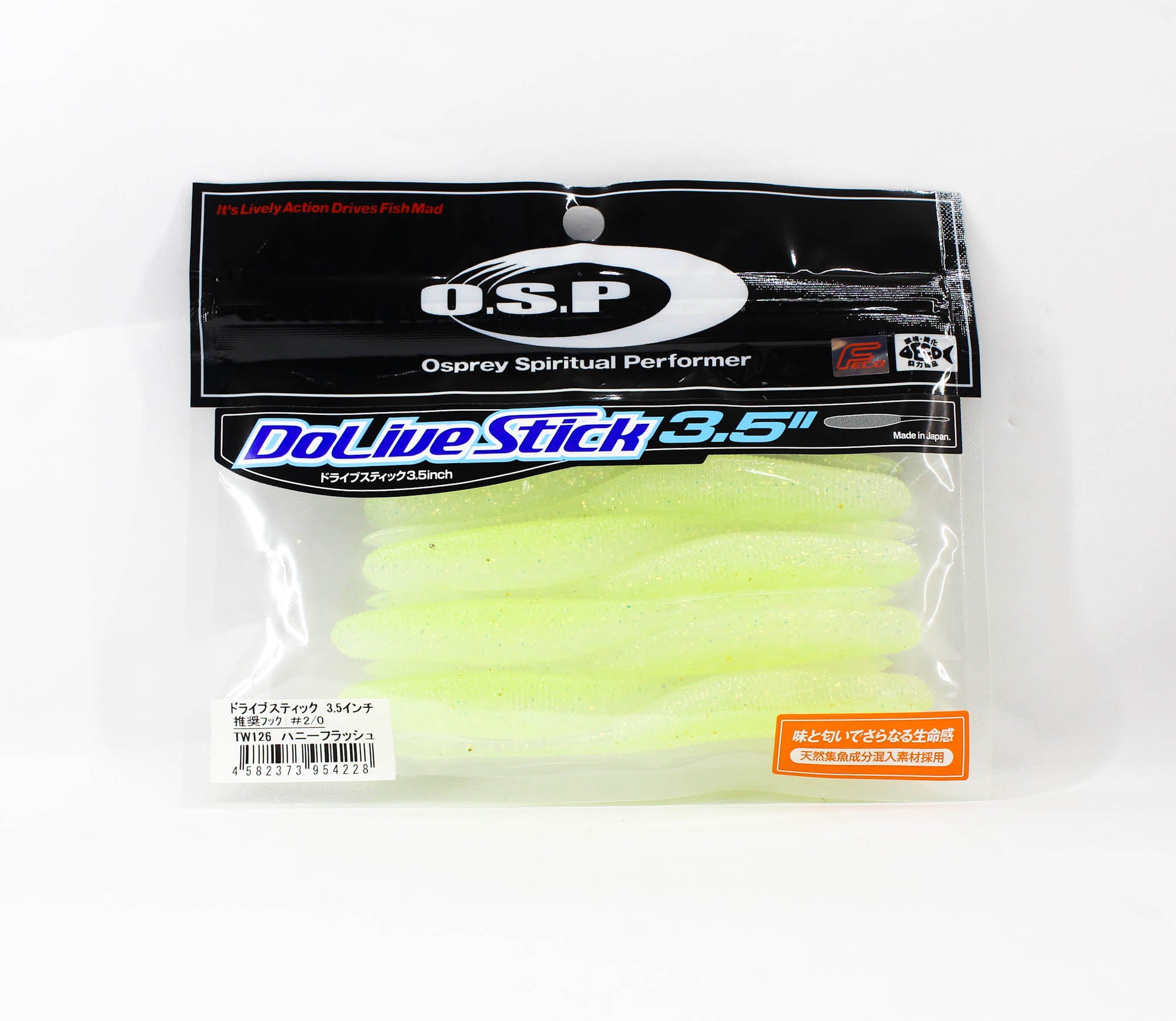 OSP Soft Lure Dolive Stick 3.5 Inches TW-126 (4228)