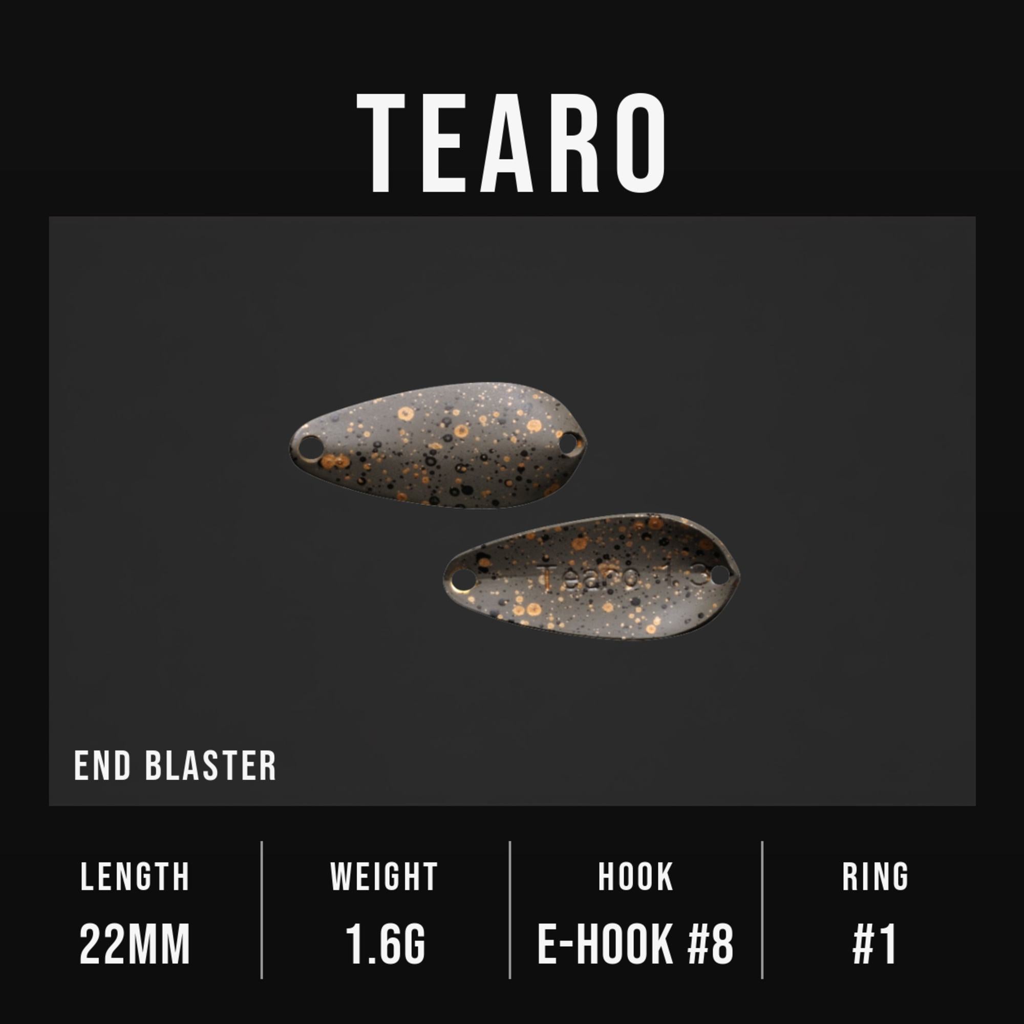 Jackall Timon Tearo Trout Spoon 1.6 grams 98 End Blaster (2336)