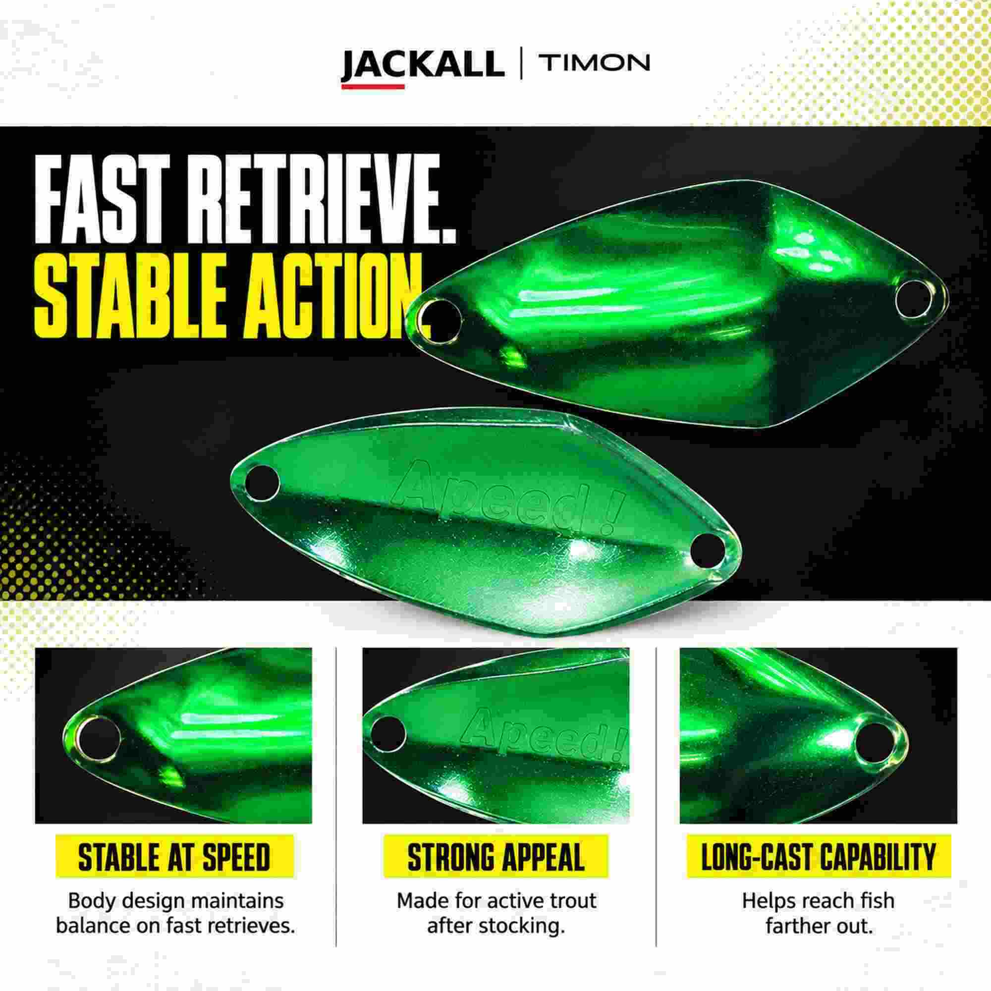 Jackall Timon Apeed Trout Spoon 2.3 grams 144 (2281)