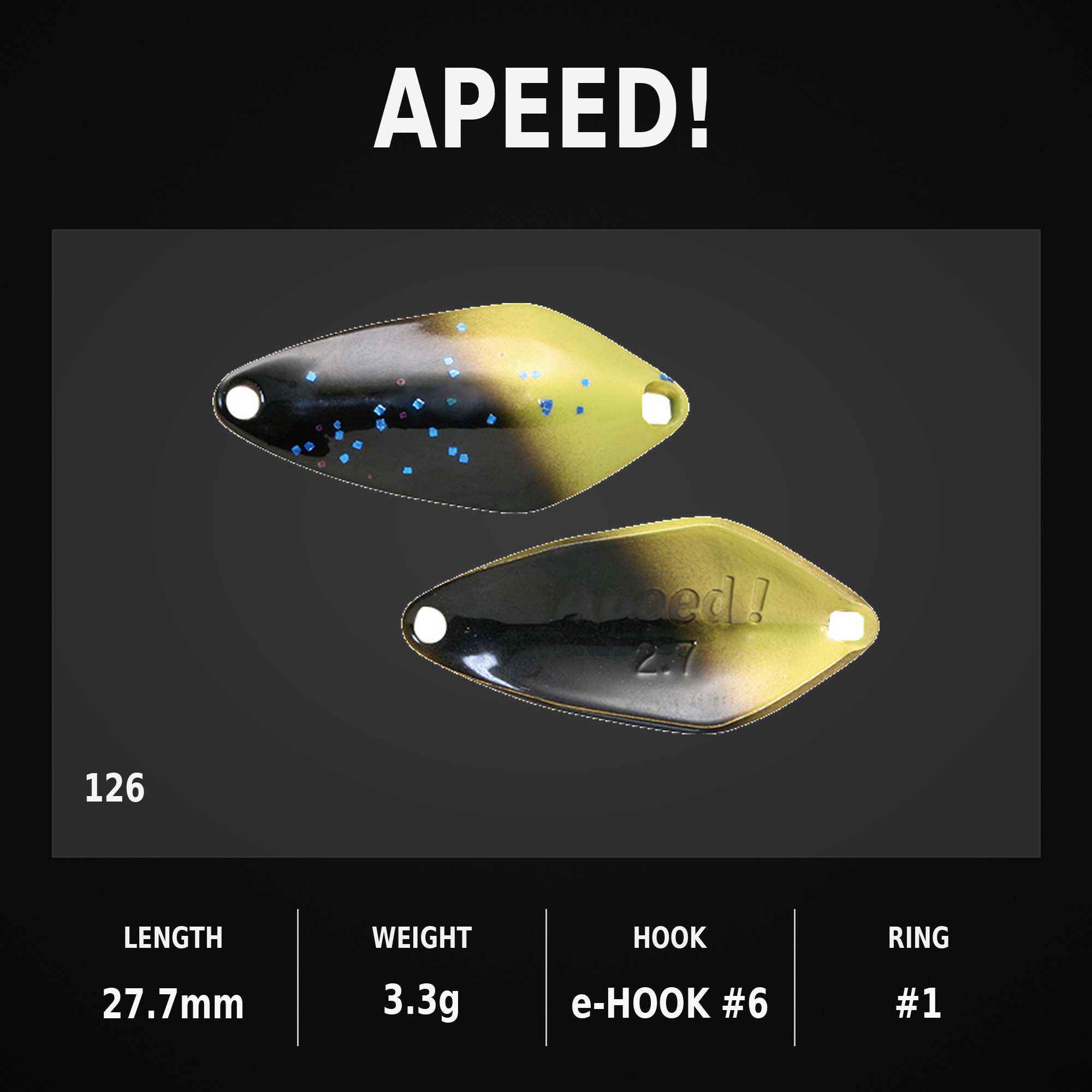 Jackall Timon Apeed Trout Spoon 3.3 grams 126 (2434)