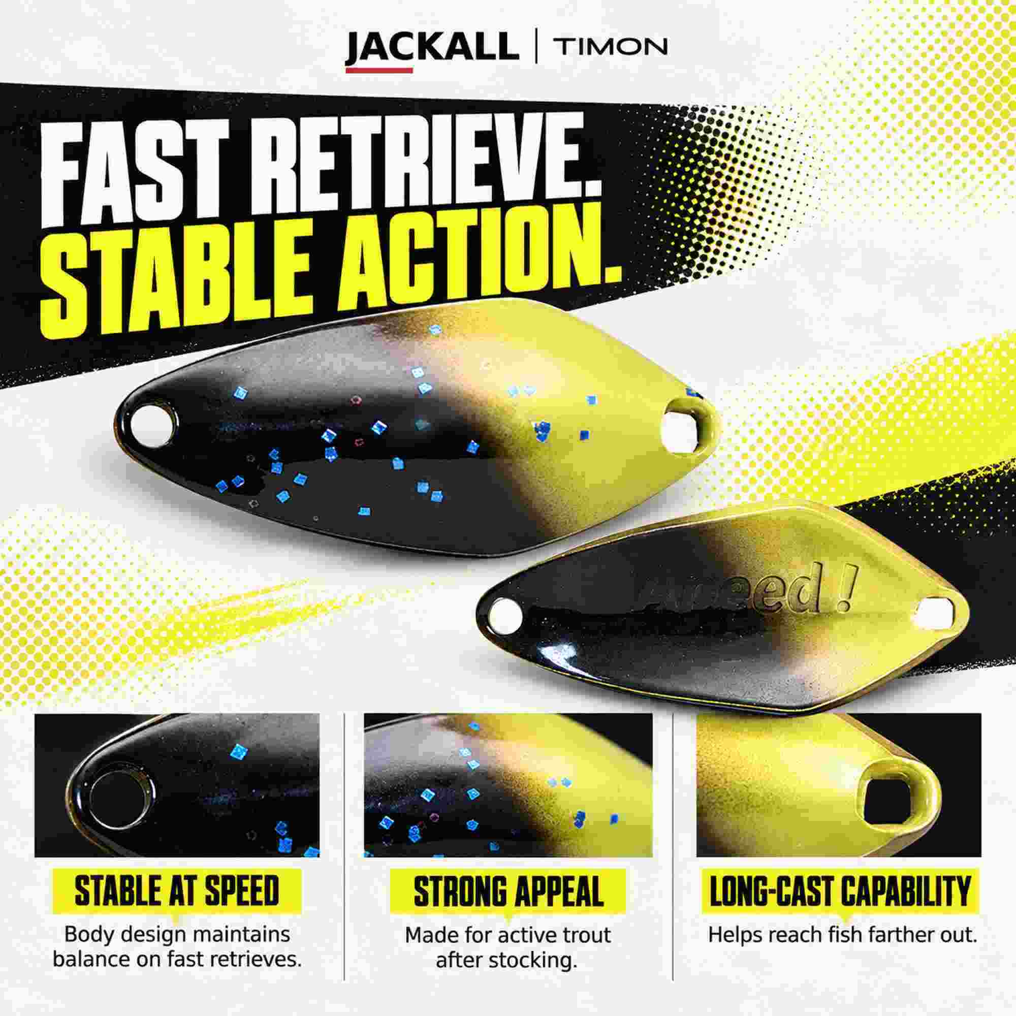 Jackall Timon Apeed Trout Spoon 3.3 grams 126 (2434)