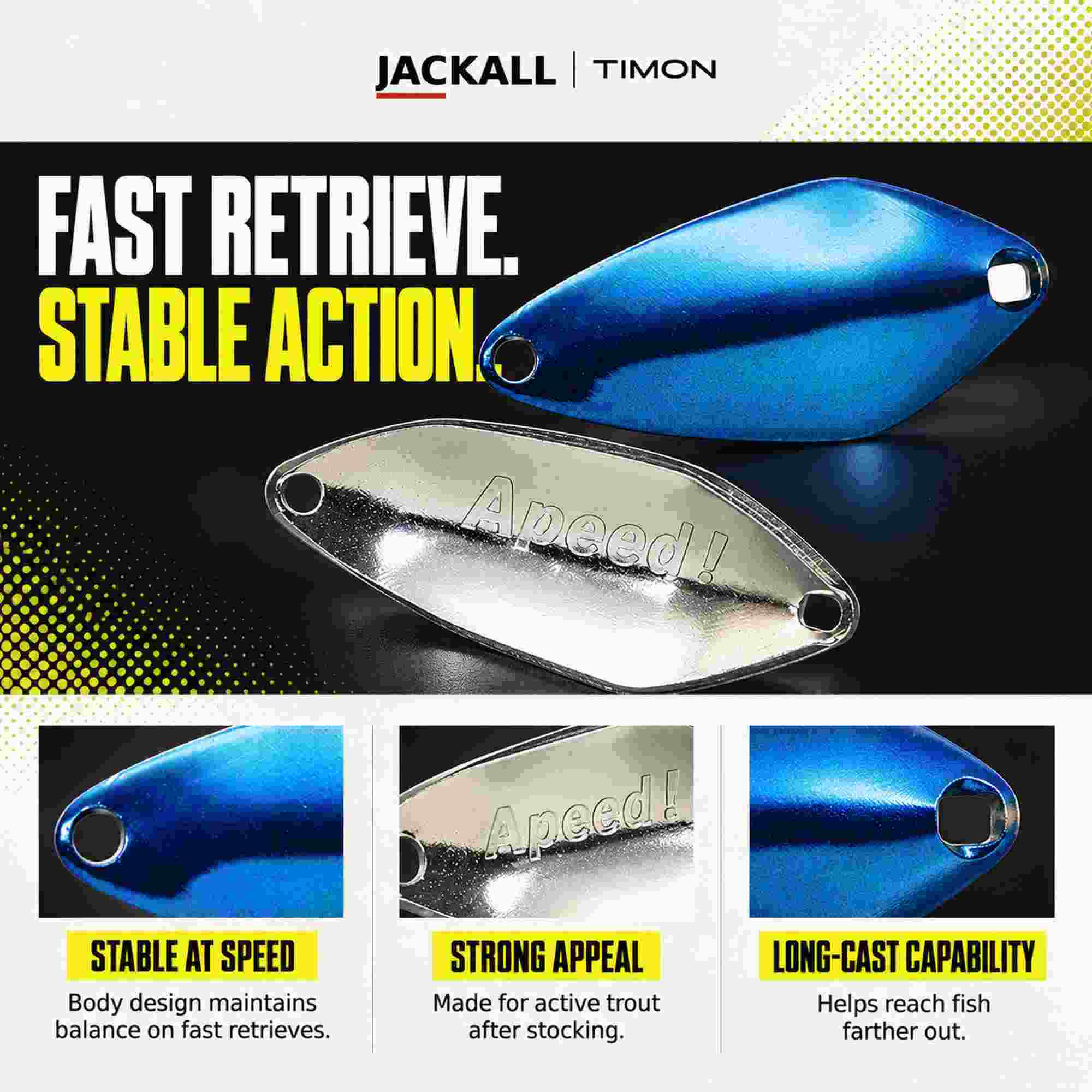 Jackall Timon Apeed Trout Spoon 3.3 grams 143 (2472)