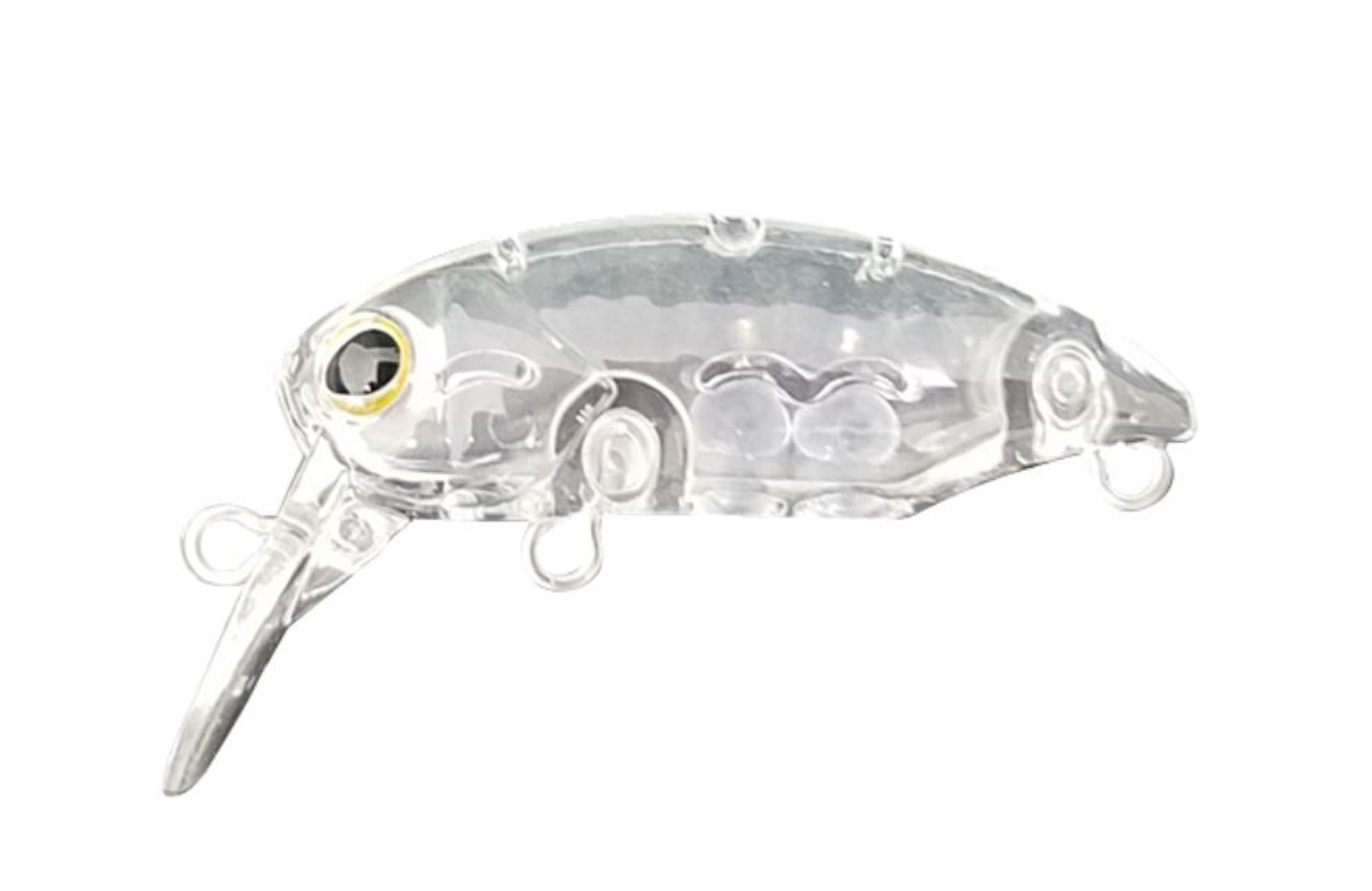 Jackall Deka Mitts Dry 33 mm 2.1 grams Floating Lure Keimura Clear (5664)