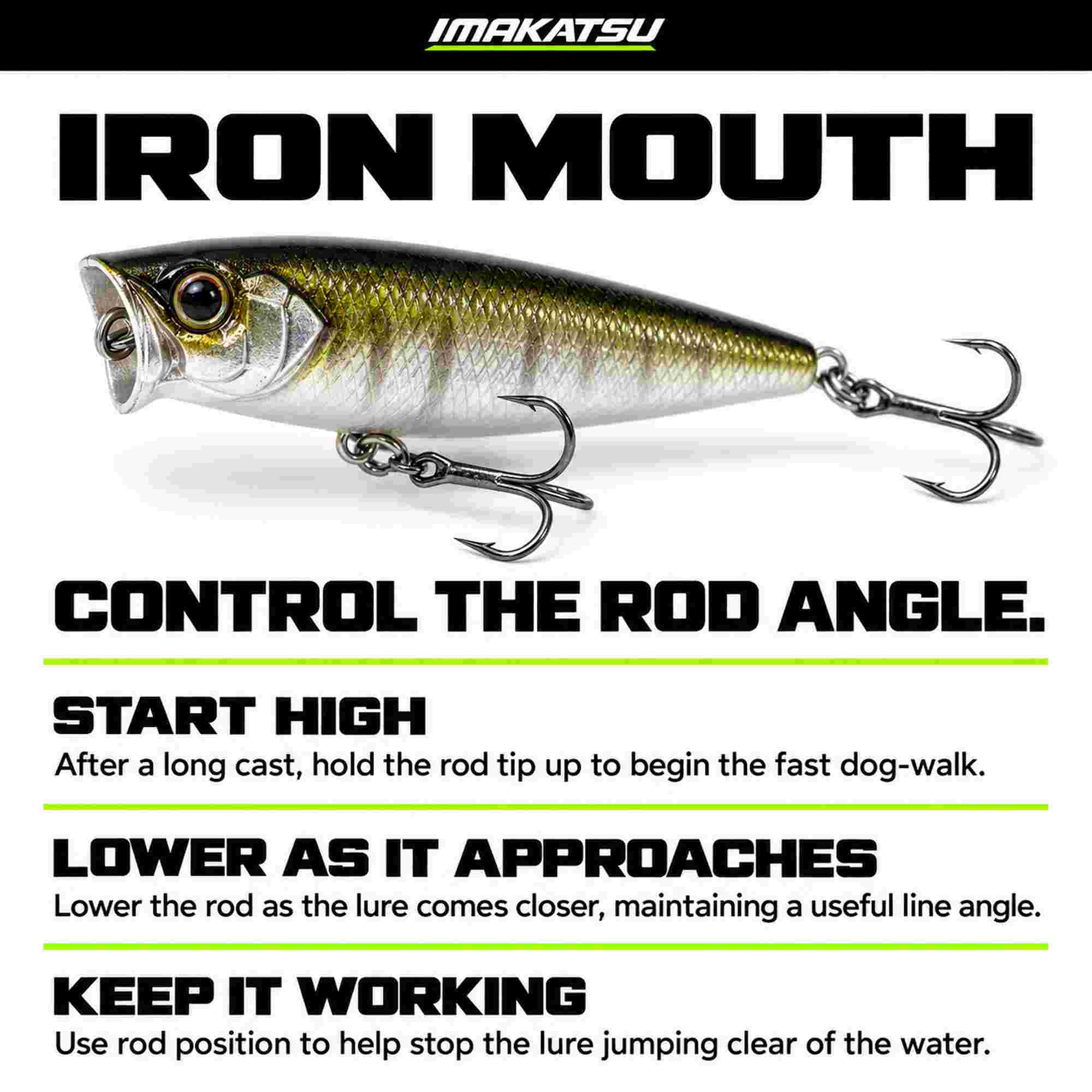Imakatsu Iron Mouth 128mm 25 grams Floating Lure 915 (5675)