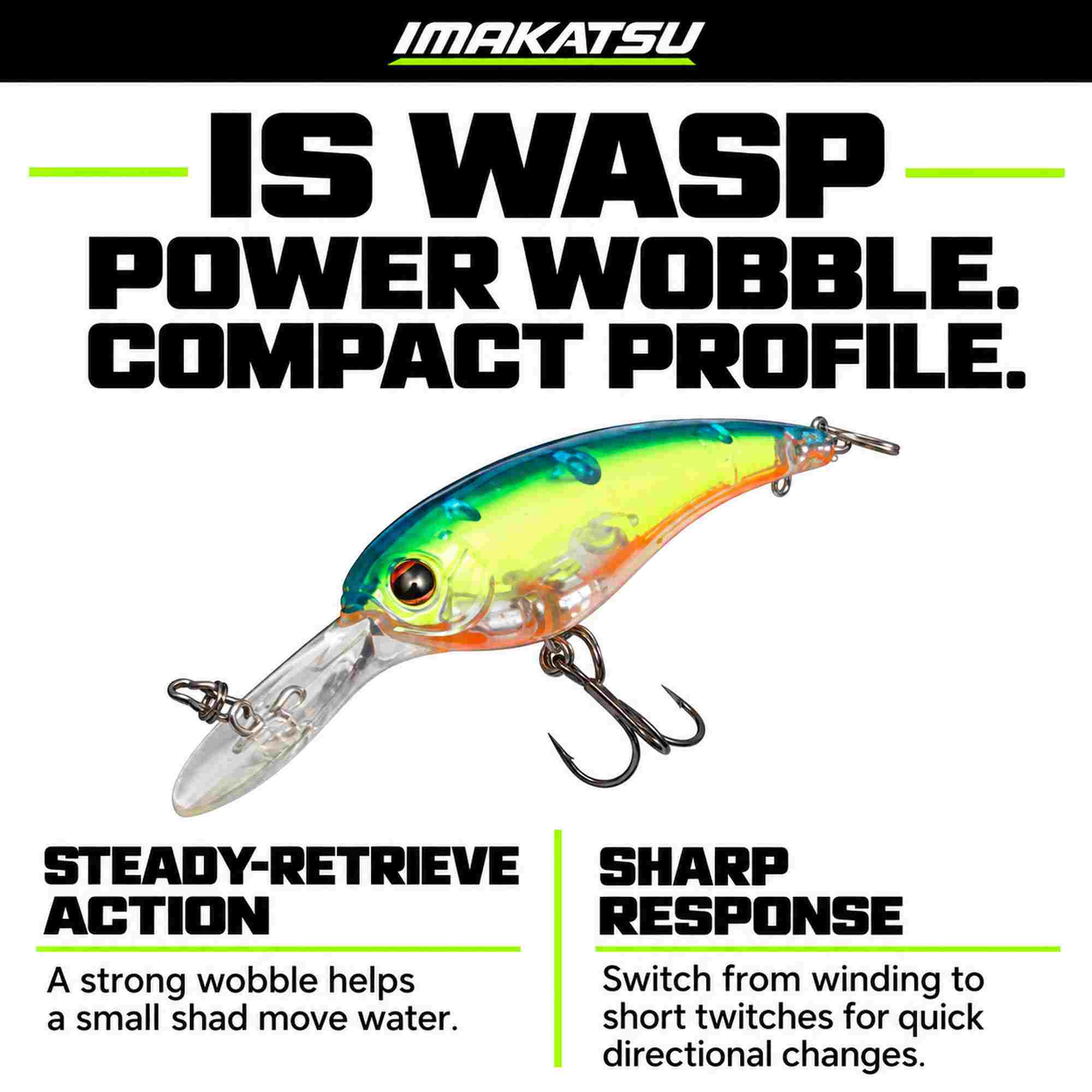 Imakatsu IS Wasp 55 3DR Suspend Lure 749 (1934)