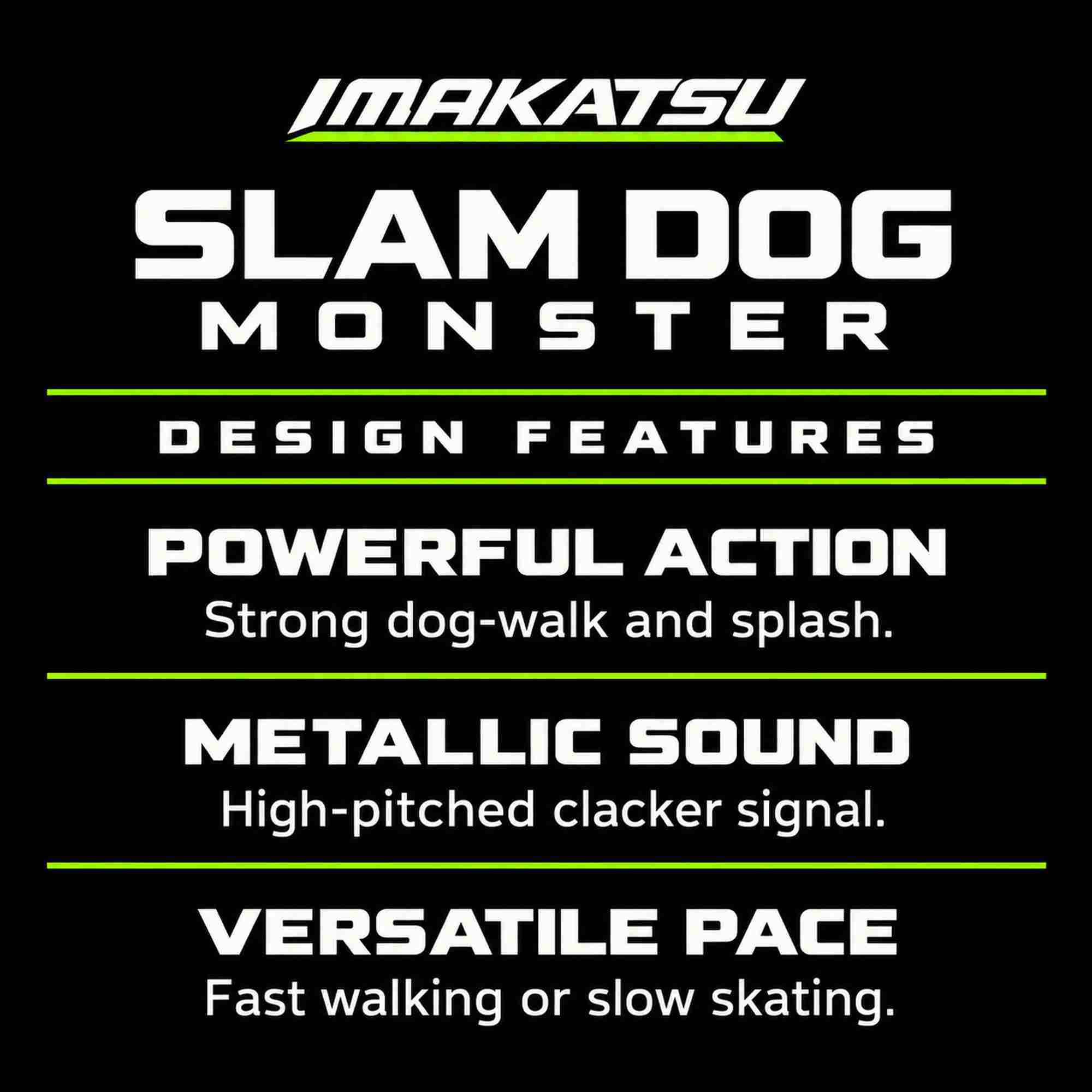 Imakatsu Slam Dog 145 mm 40 grams Floating Lure 890 (4266)