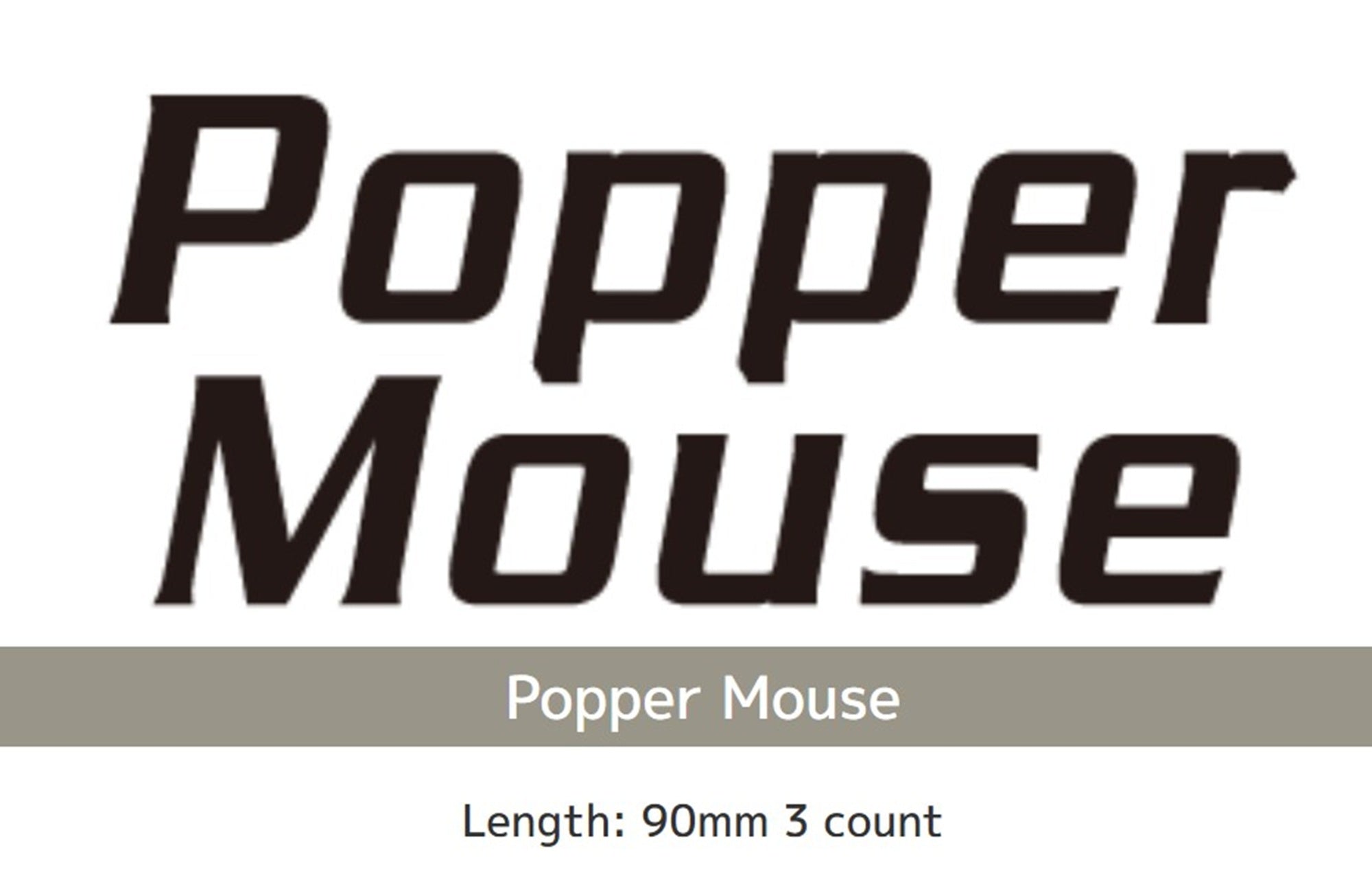 Imakatsu Popper Mouse 90 Floating Lure S-615 (6221)
