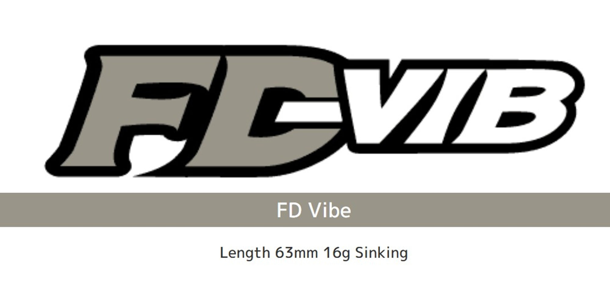 Imakatsu FD Vib 3DR 63 mm 16 grams Sinking Lure 749 (0419)