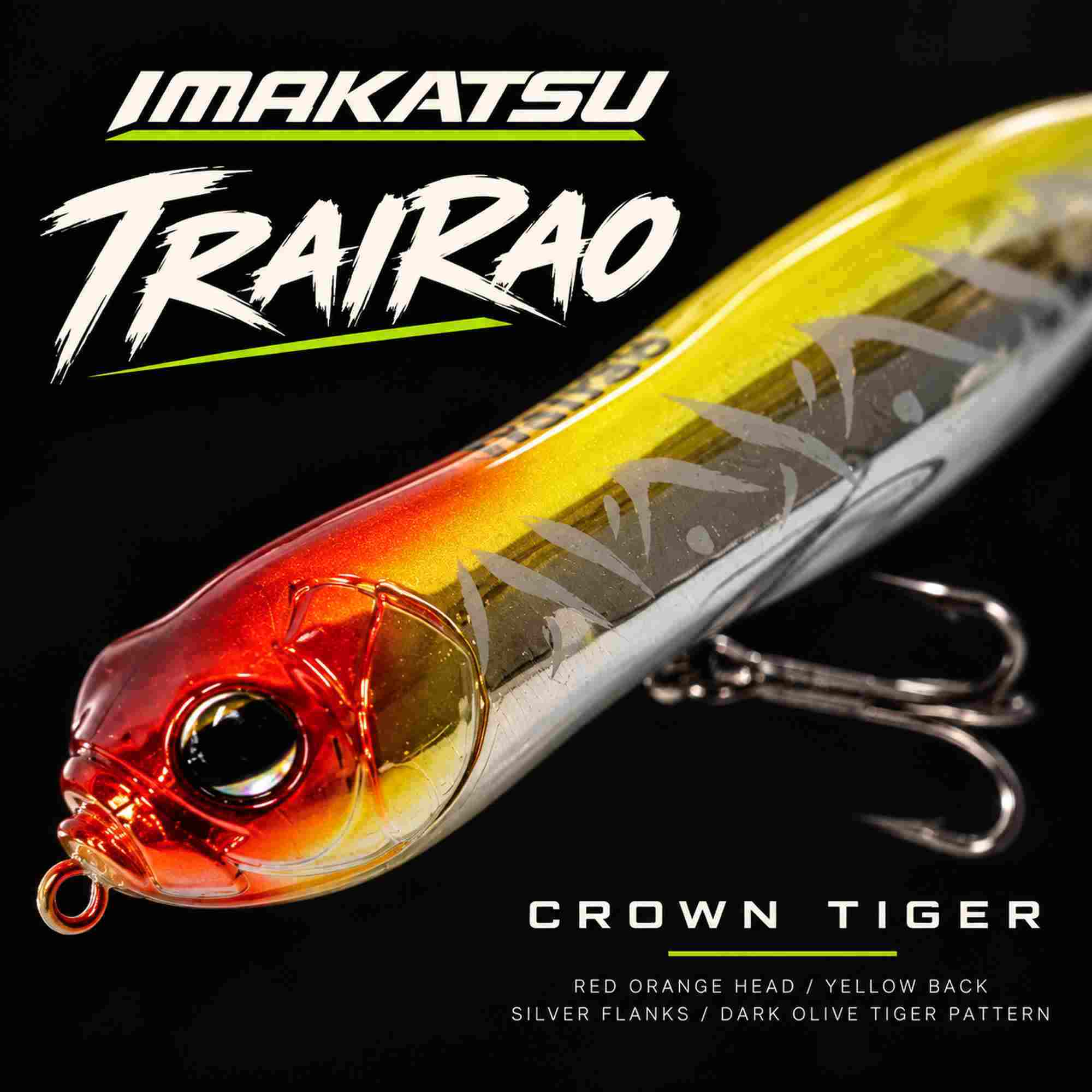 Imakatsu Trairao 130 mm 28 grams Floating Lure 76 (1201)