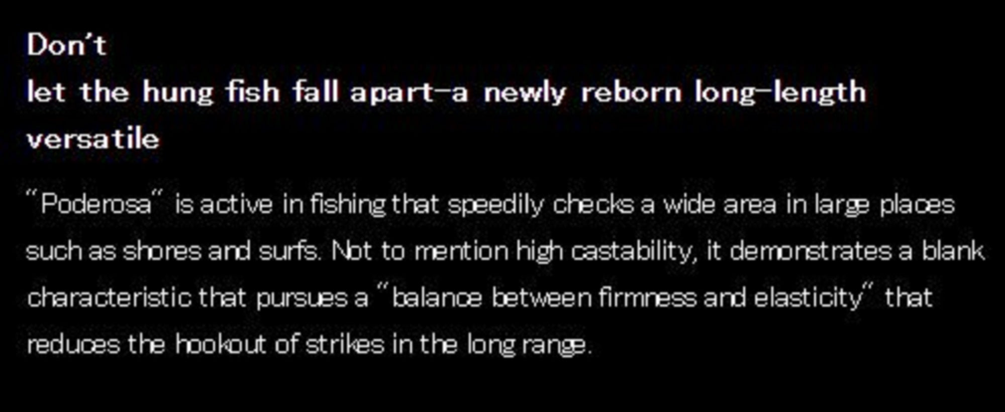 Apia Rod Spinning Foojin AD Last Edition Poderosa 102M (0443)