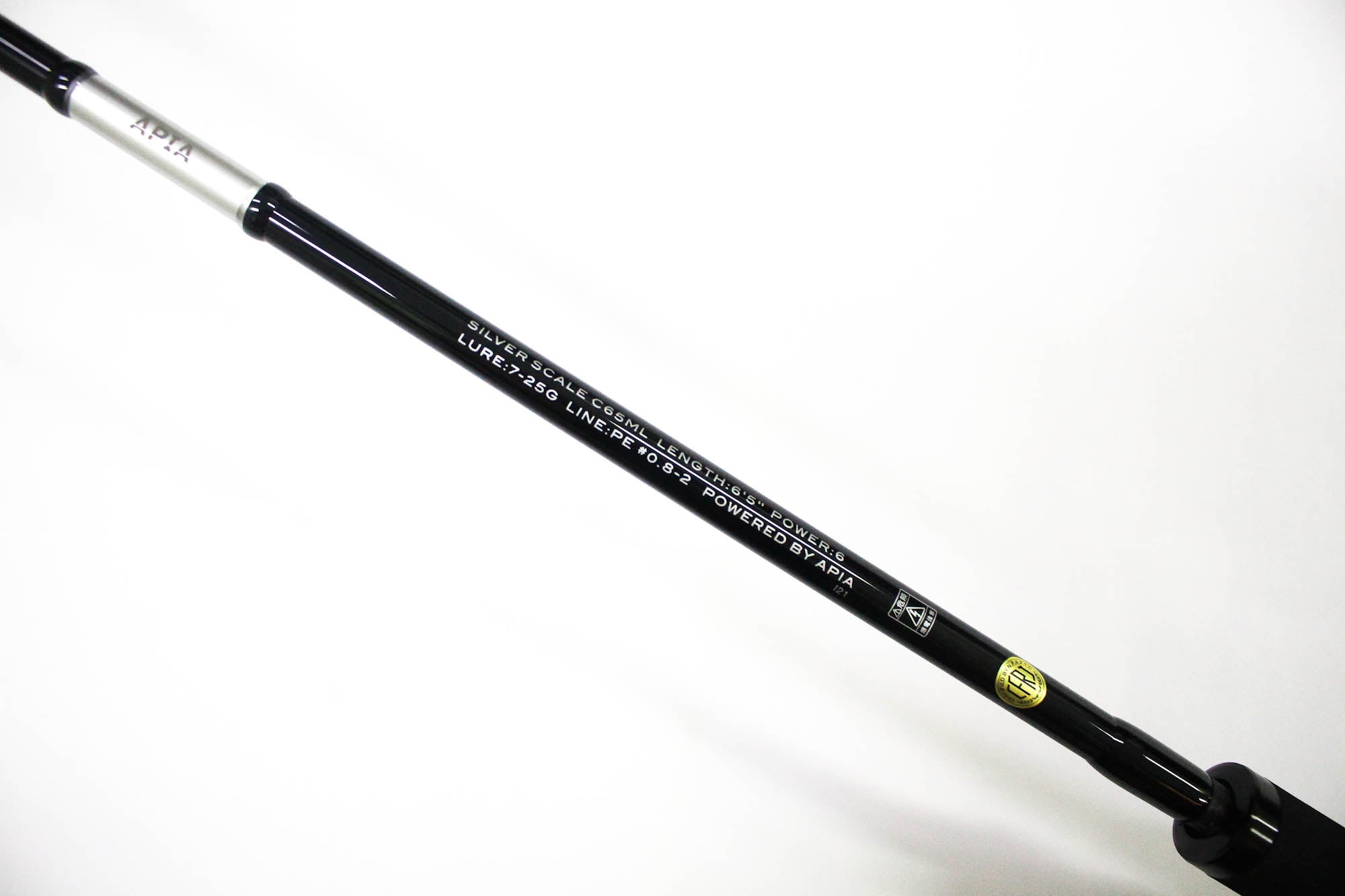 Apia Rod Baitcast Grandage Naval Silver Scale C65ML (2492)