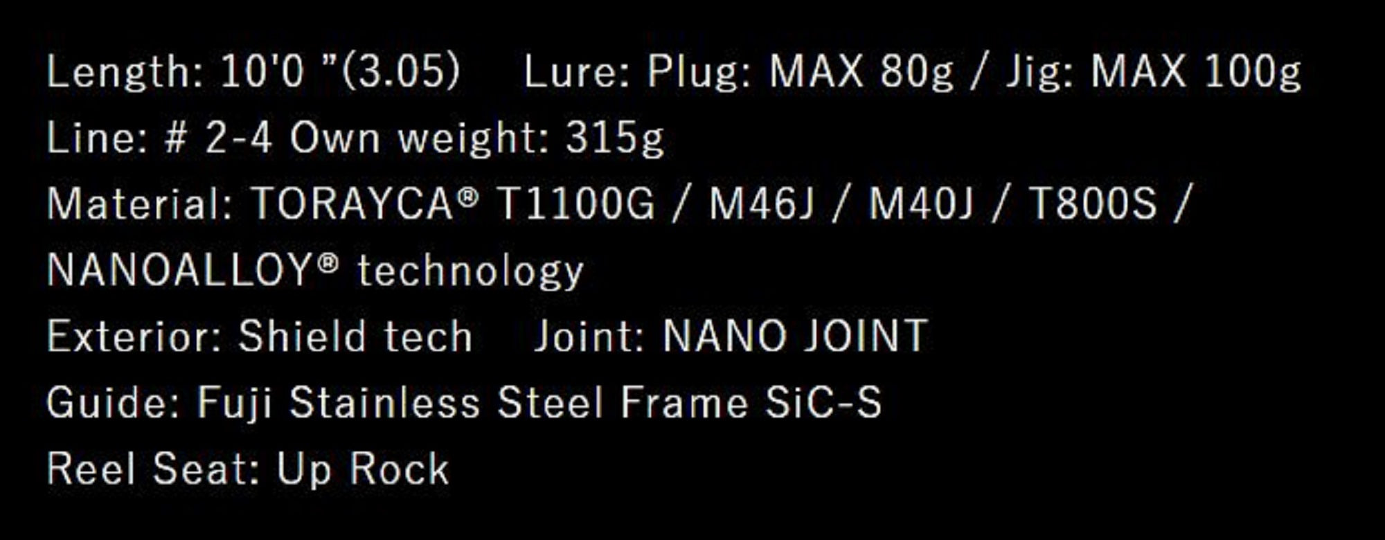 Apia Rod Spinning Grandage Atlas Bluerunner 100H (2546)