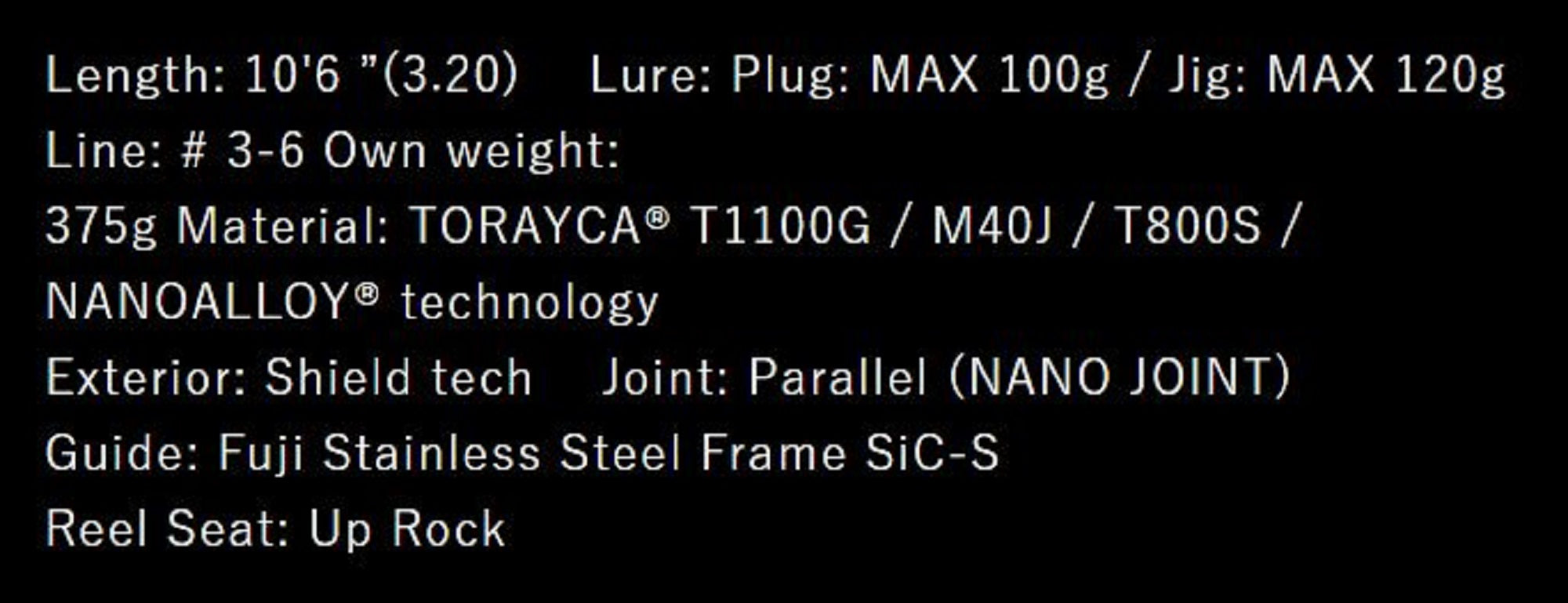 Apia Rod Spinning Grandage Atlas Bluerunner 106HH/PS (3079)