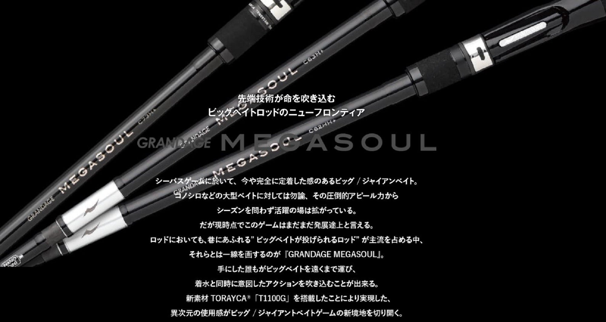Apia Rod Baitcast Grandage Megasoul C73H+ (3758)