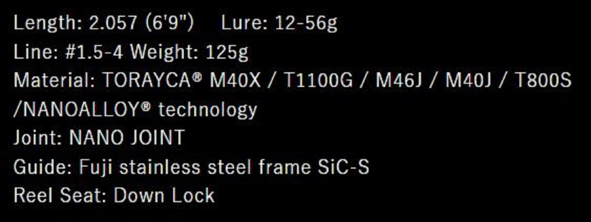 Apia Rod Baitcast Grandage Alley Shoot II C69H (5851)