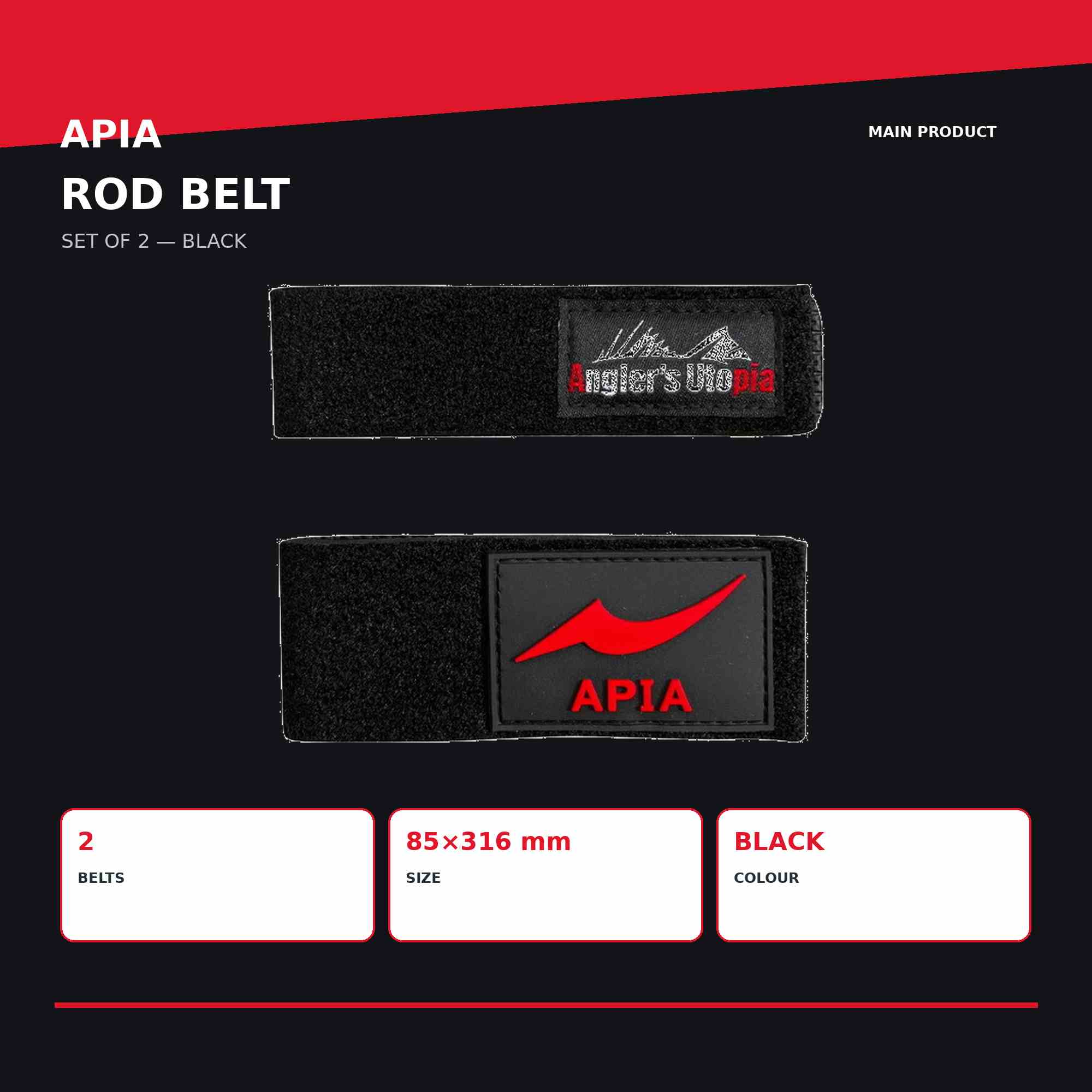 Apia Rod Belt Set of 2 (6346)
