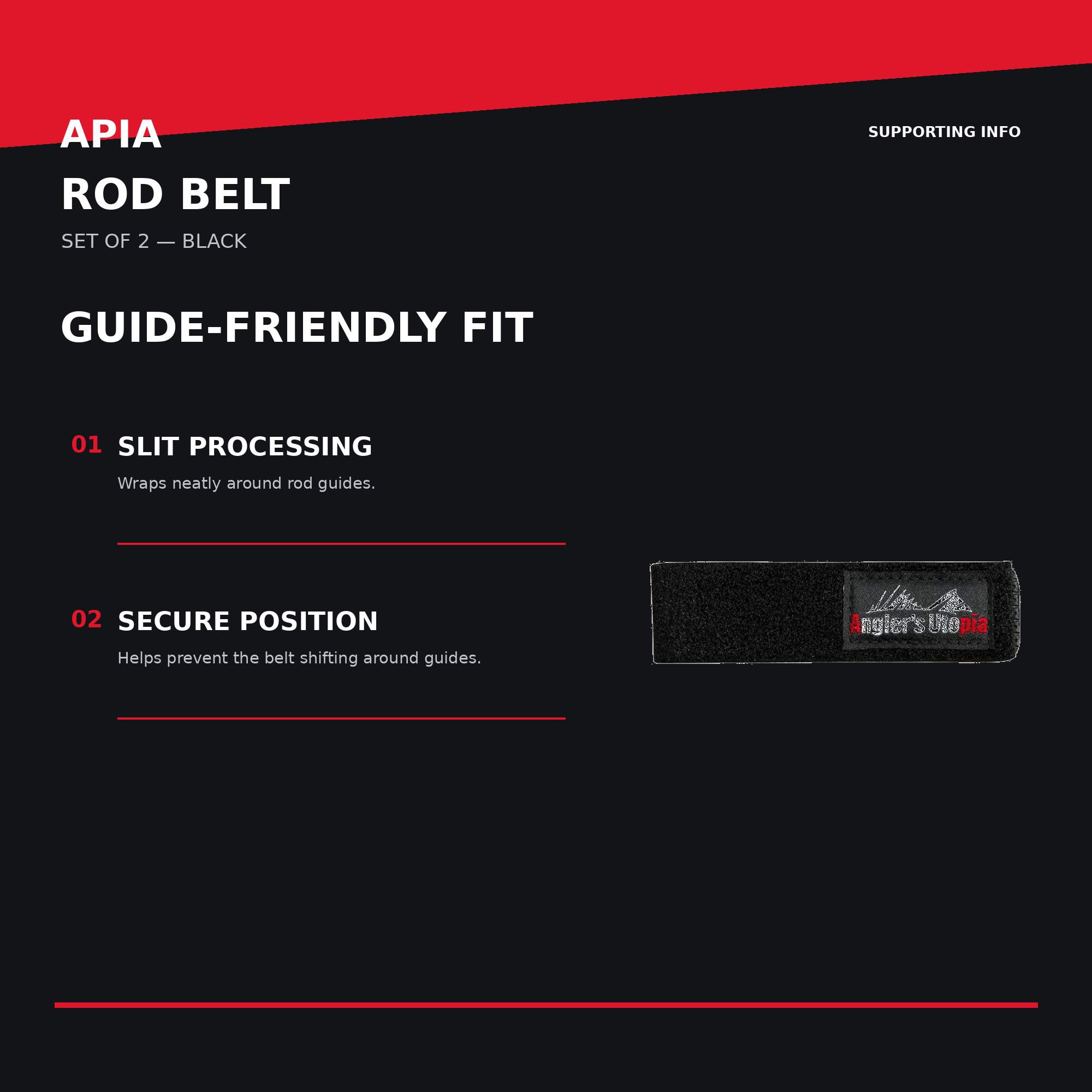 Apia Rod Belt Set of 2 (6346)