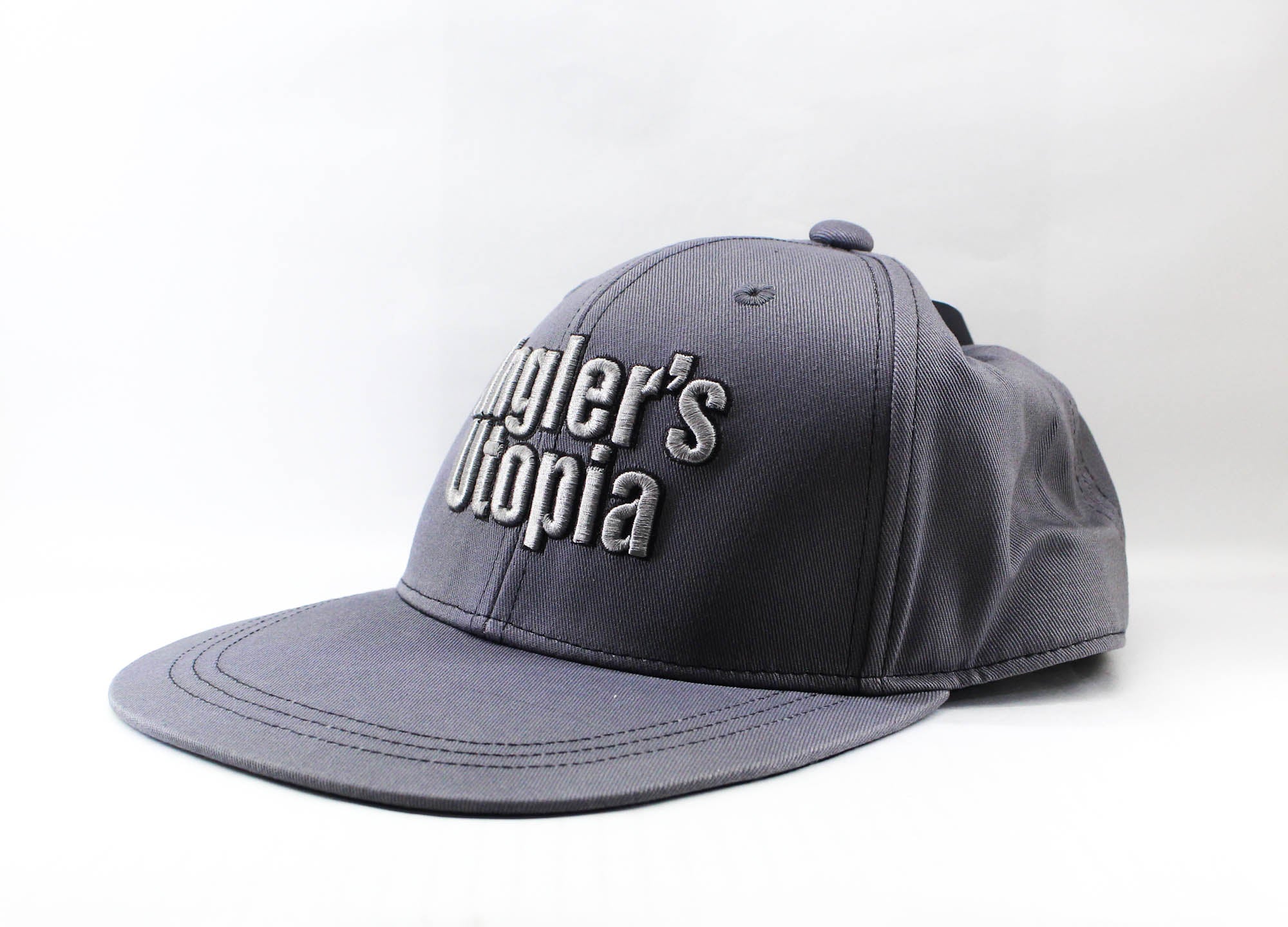 Apia Cap Flat Cap Free Size Fish Print Gray (9422)