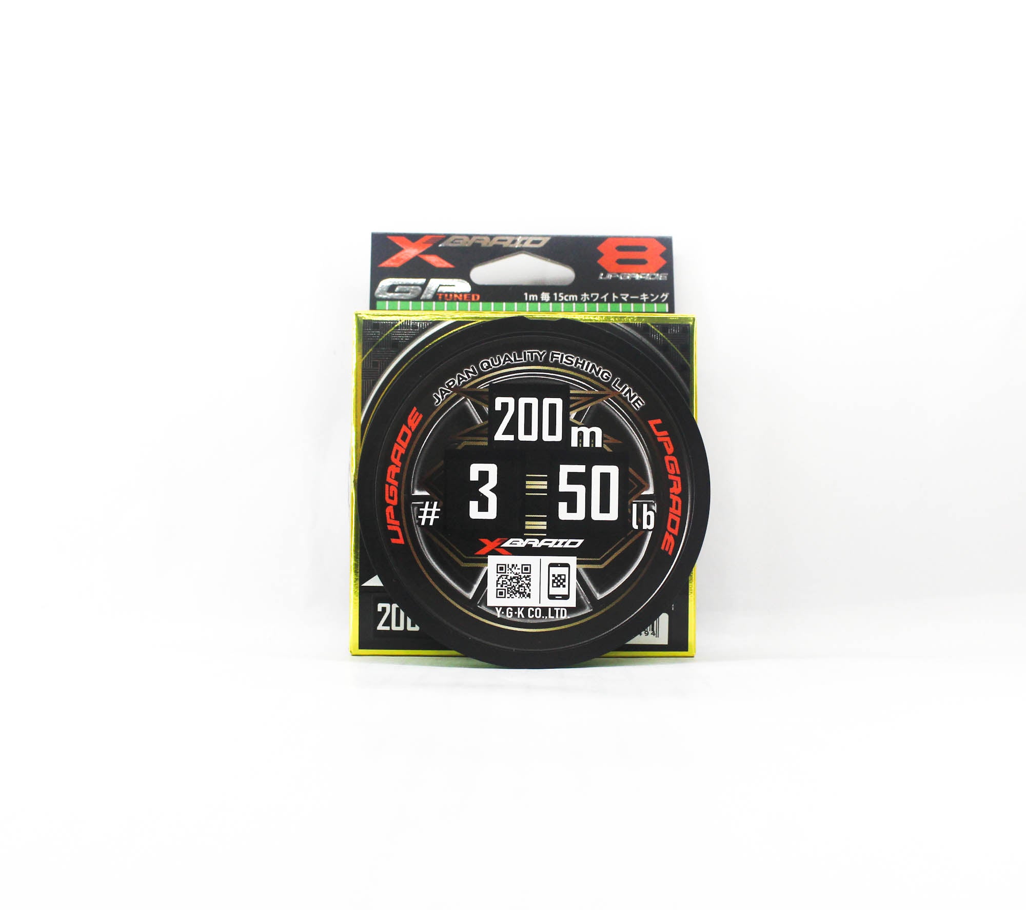 YGK P.E Line X Braid Upgrade X8 200m P.E 3 50lb (0494)
