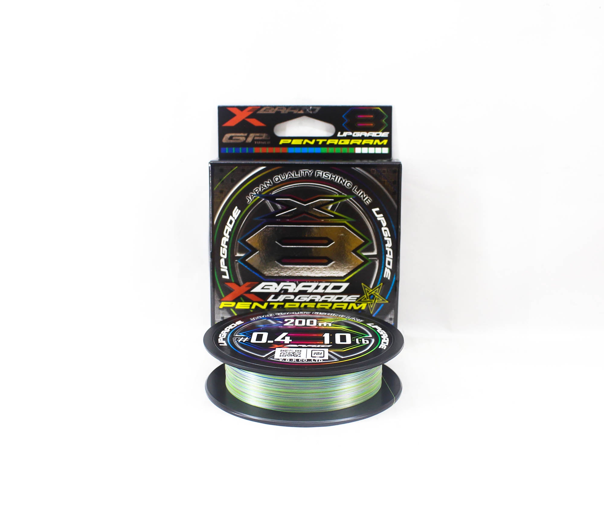 YGK P.E Line X Braid Upgrade Pentagram X8 200m P.E 0.4 10lb (2993)