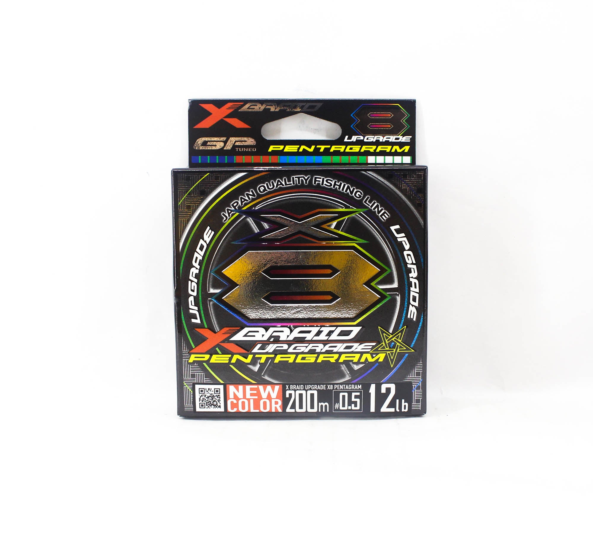 YGK P.E Line X Braid Upgrade Pentagram X8 200m P.E 0.5 12lb (3006)