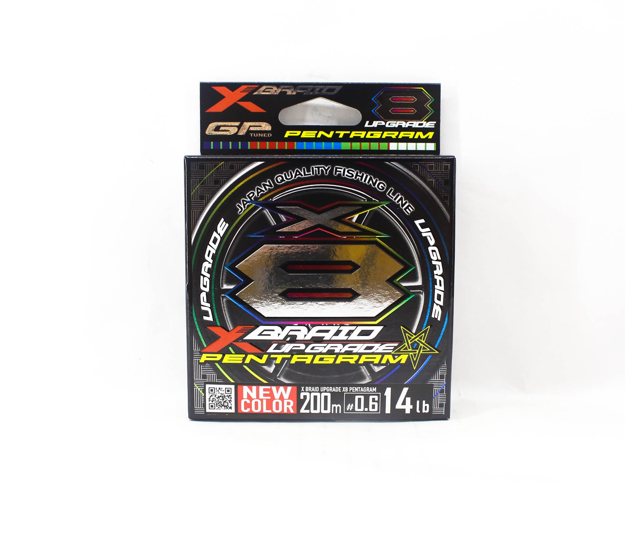 YGK P.E Line X Braid Upgrade Pentagram X8 200m P.E 0.6 14lb (3013)