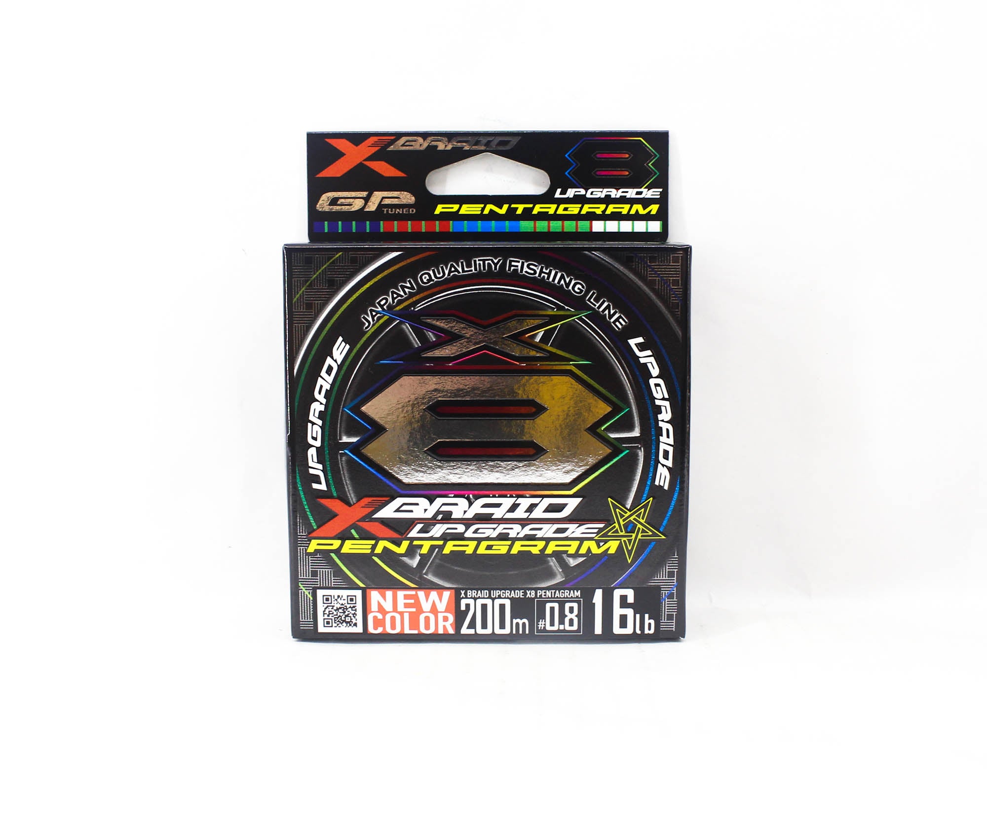 YGK P.E Line X Braid Upgrade Pentagram X8 200m P.E 0.8 16lb (3020)