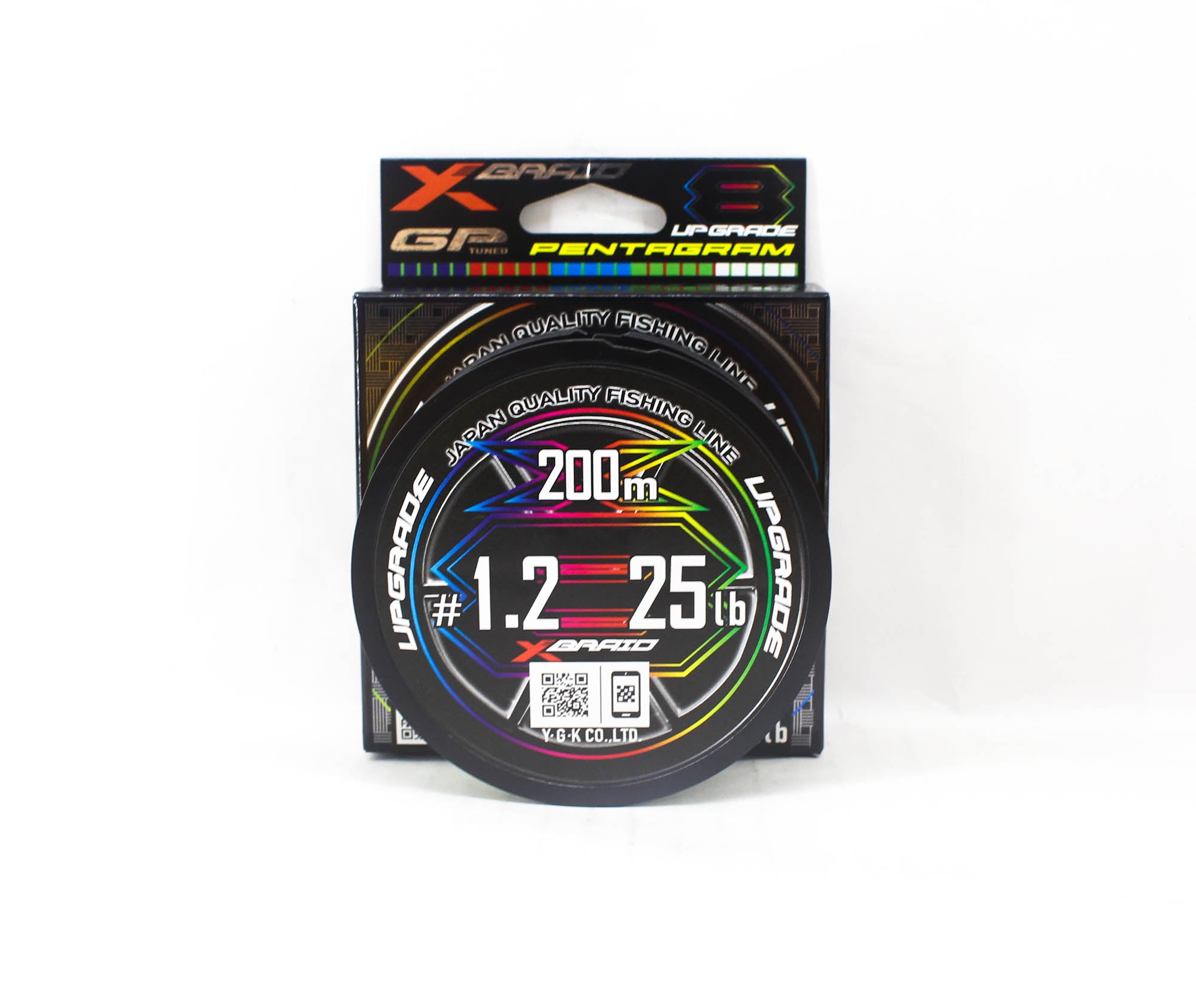 YGK P.E Line X Braid Upgrade Pentagram X8 200m P.E 1.2 25lb (3044)