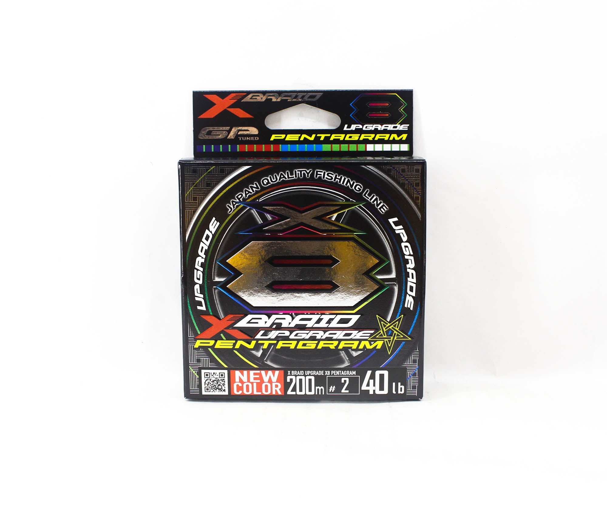 YGK P.E Line X Braid Upgrade Pentagram X8 200m P.E 2 40lb (3068)