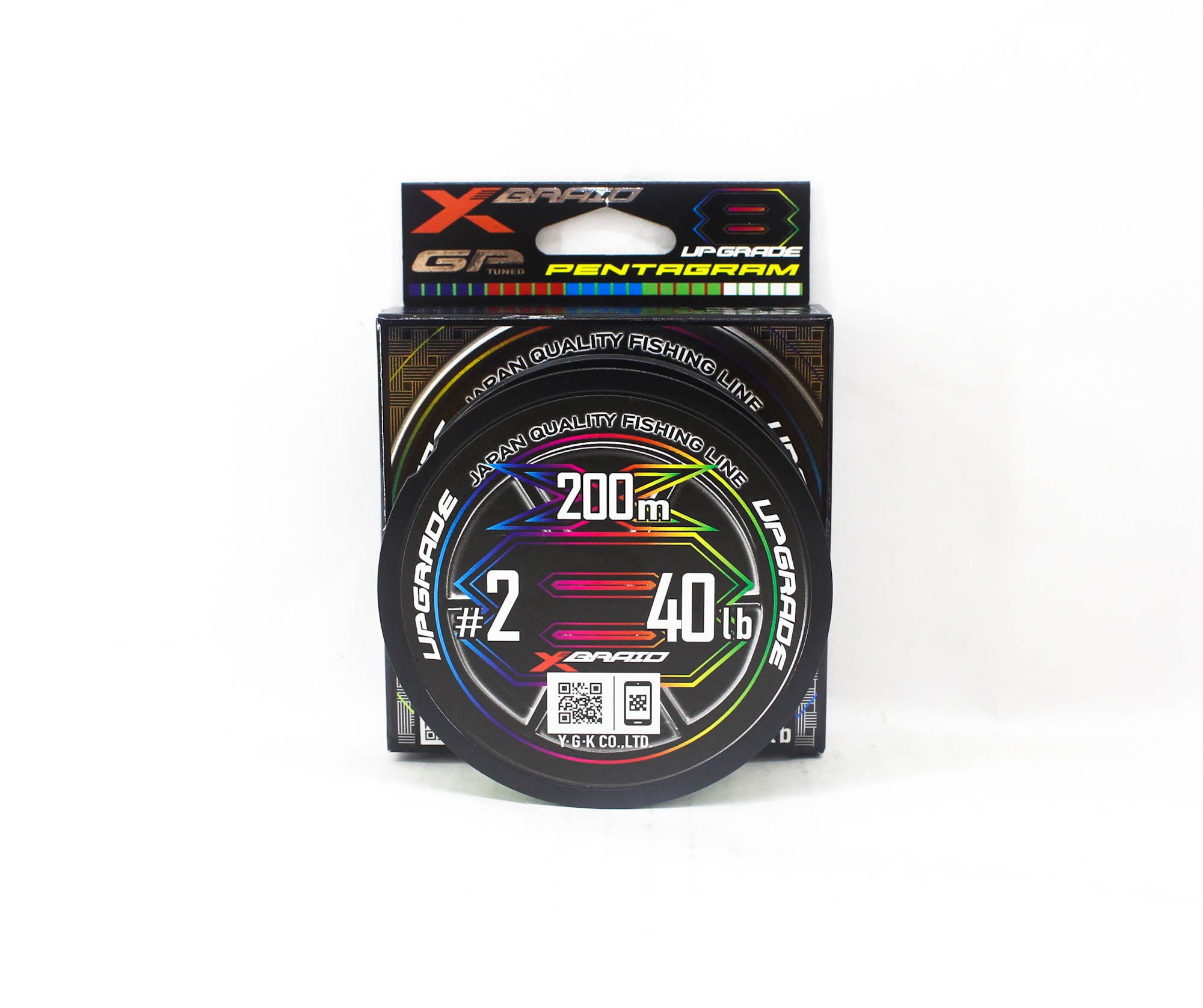 YGK P.E Line X Braid Upgrade Pentagram X8 200m P.E 2 40lb (3068)