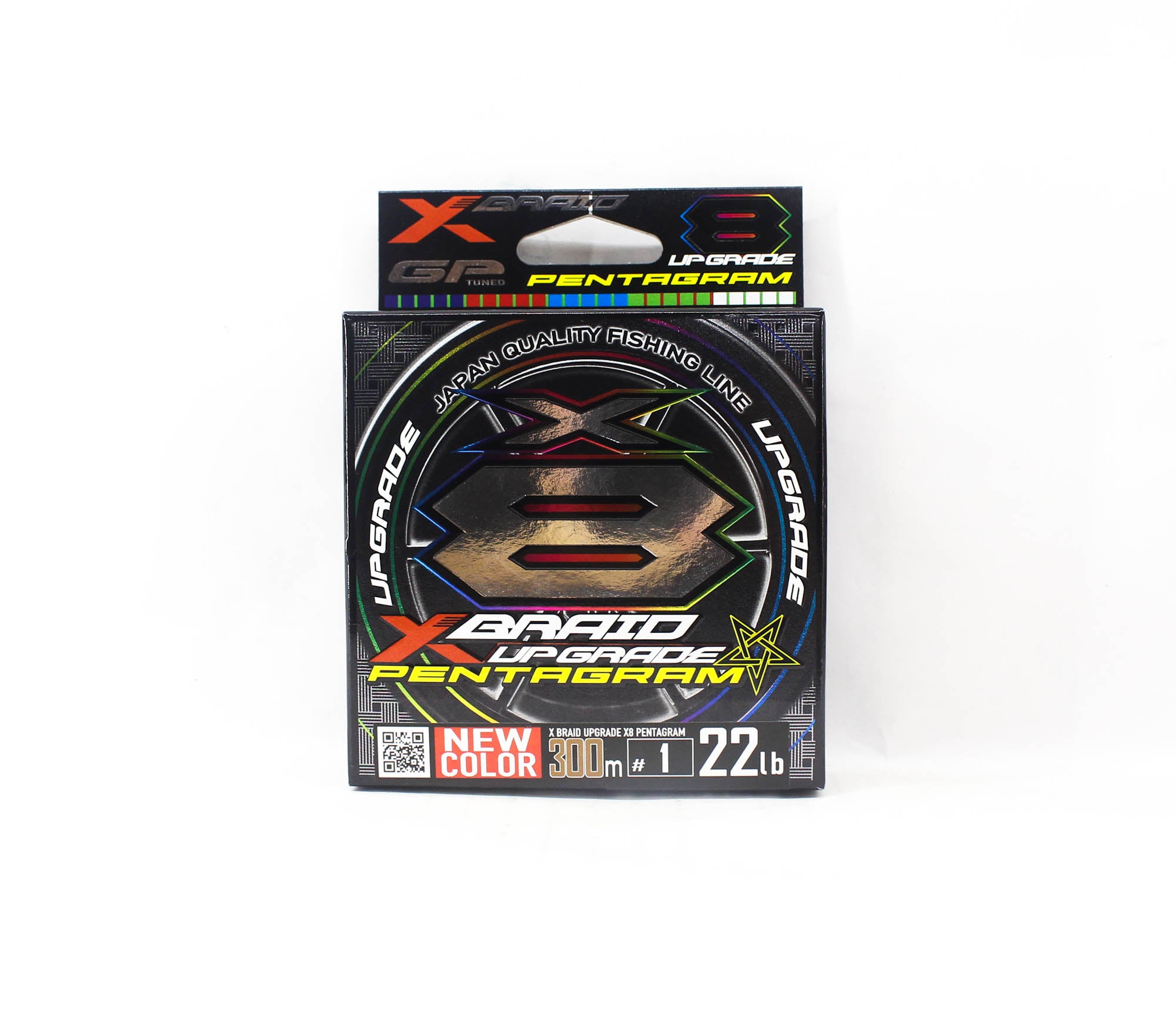 YGK P.E Line X Braid Upgrade Pentagram X8 300m P.E 1 22lb (3099)