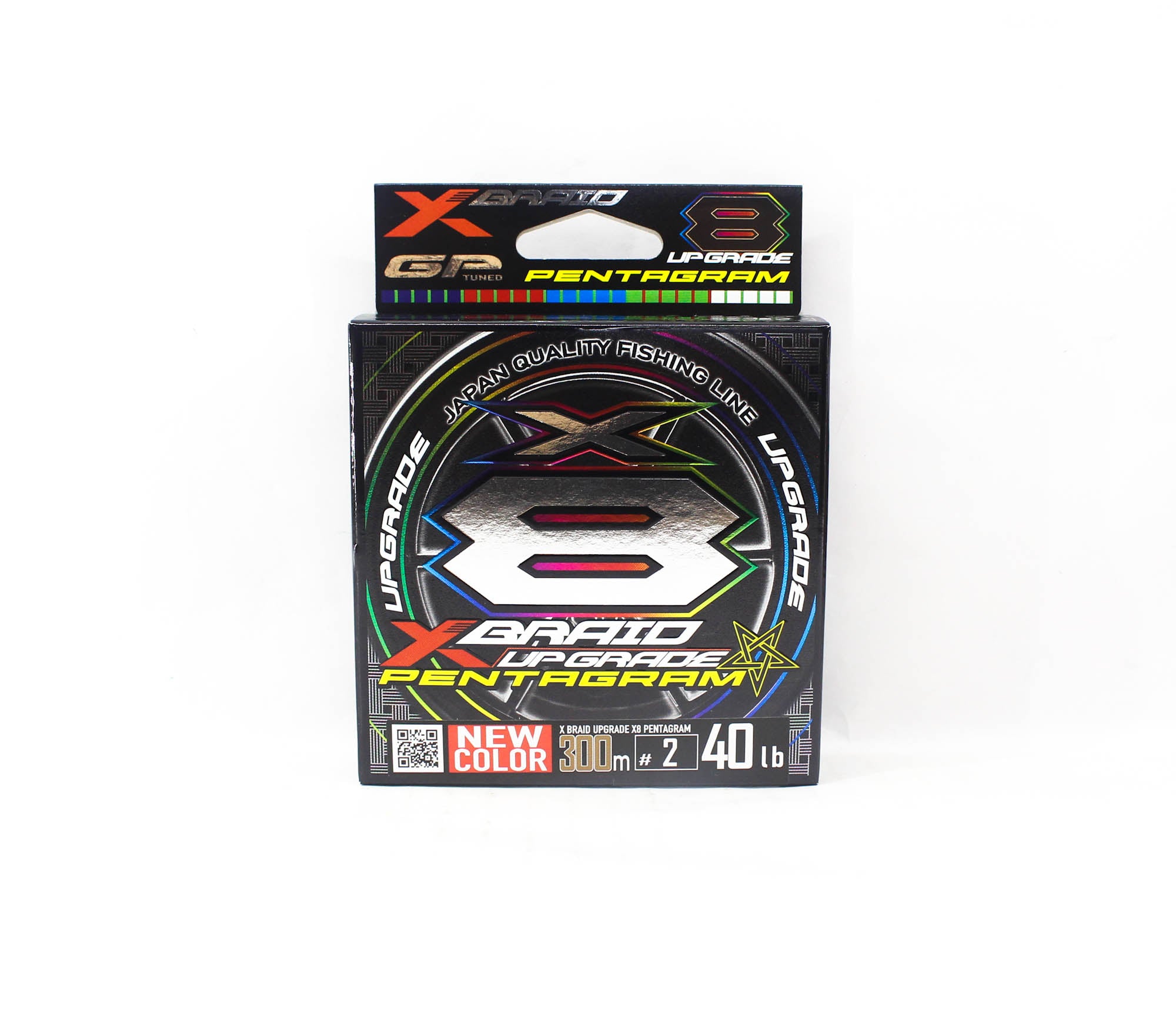 YGK P.E Line X Braid Upgrade Pentagram X8 300m P.E 2 40lb (3129)
