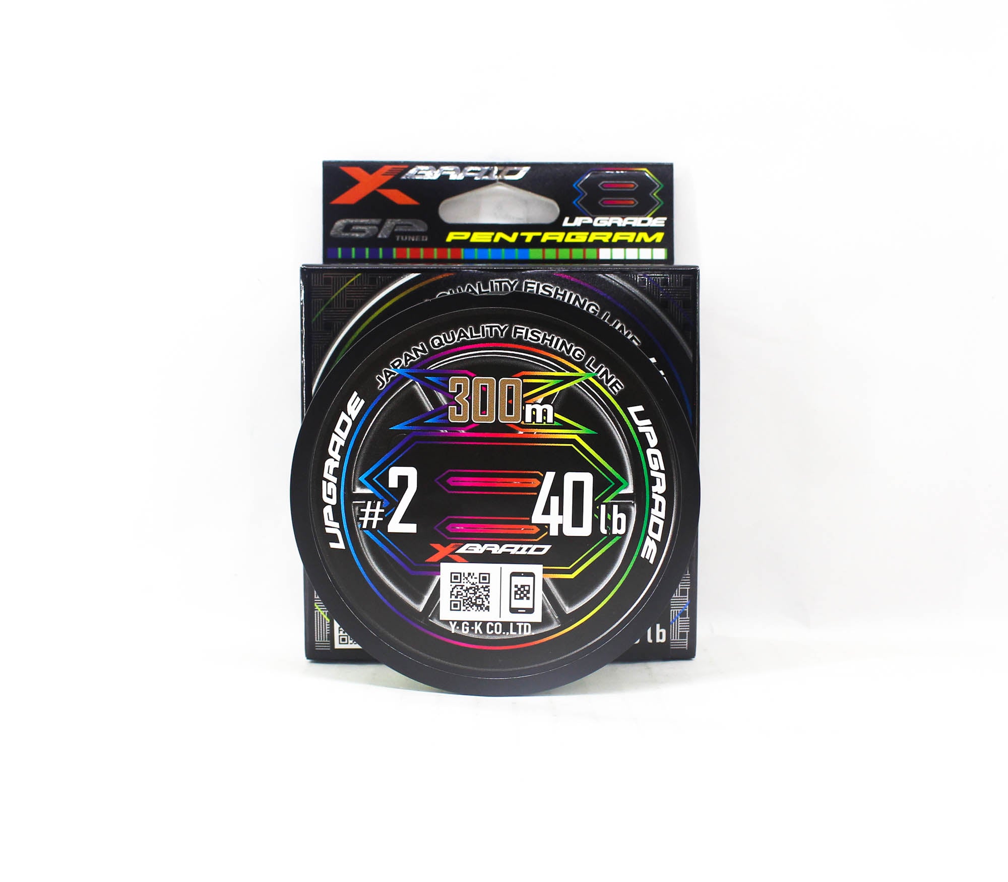 YGK P.E Line X Braid Upgrade Pentagram X8 300m P.E 2 40lb (3129)