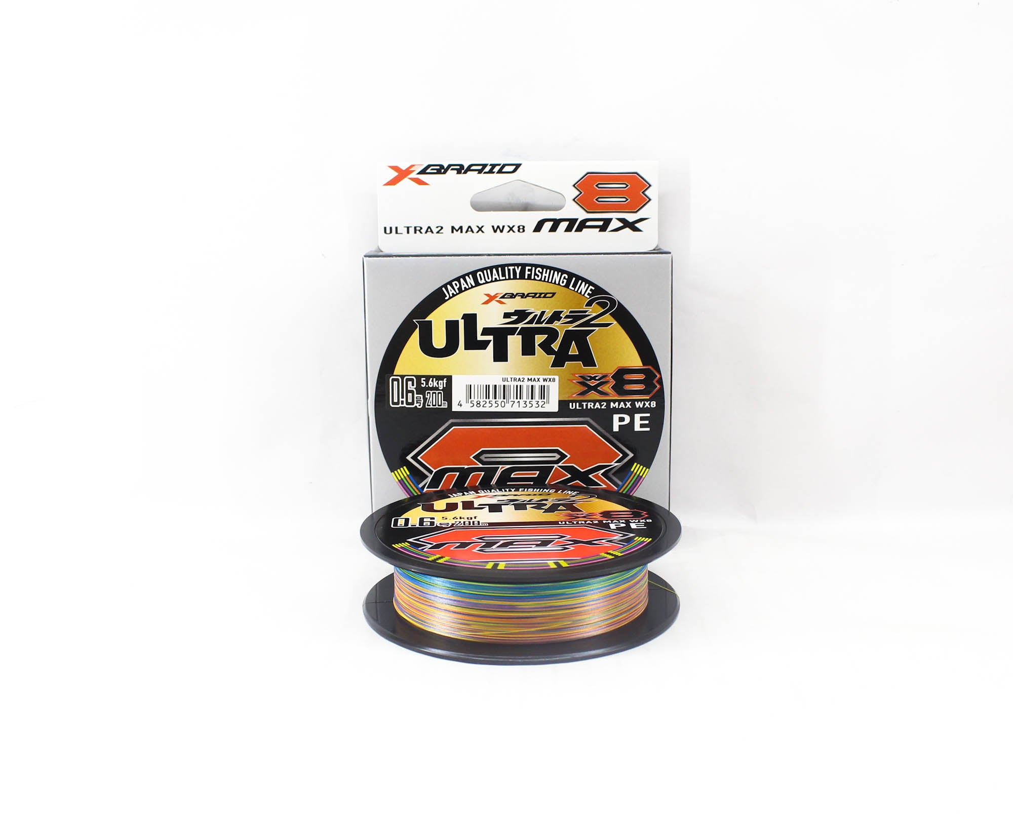 YGK P.E Line X Braid Ultra Max WX8 200m P.E 0.6 5.6KG (3532)