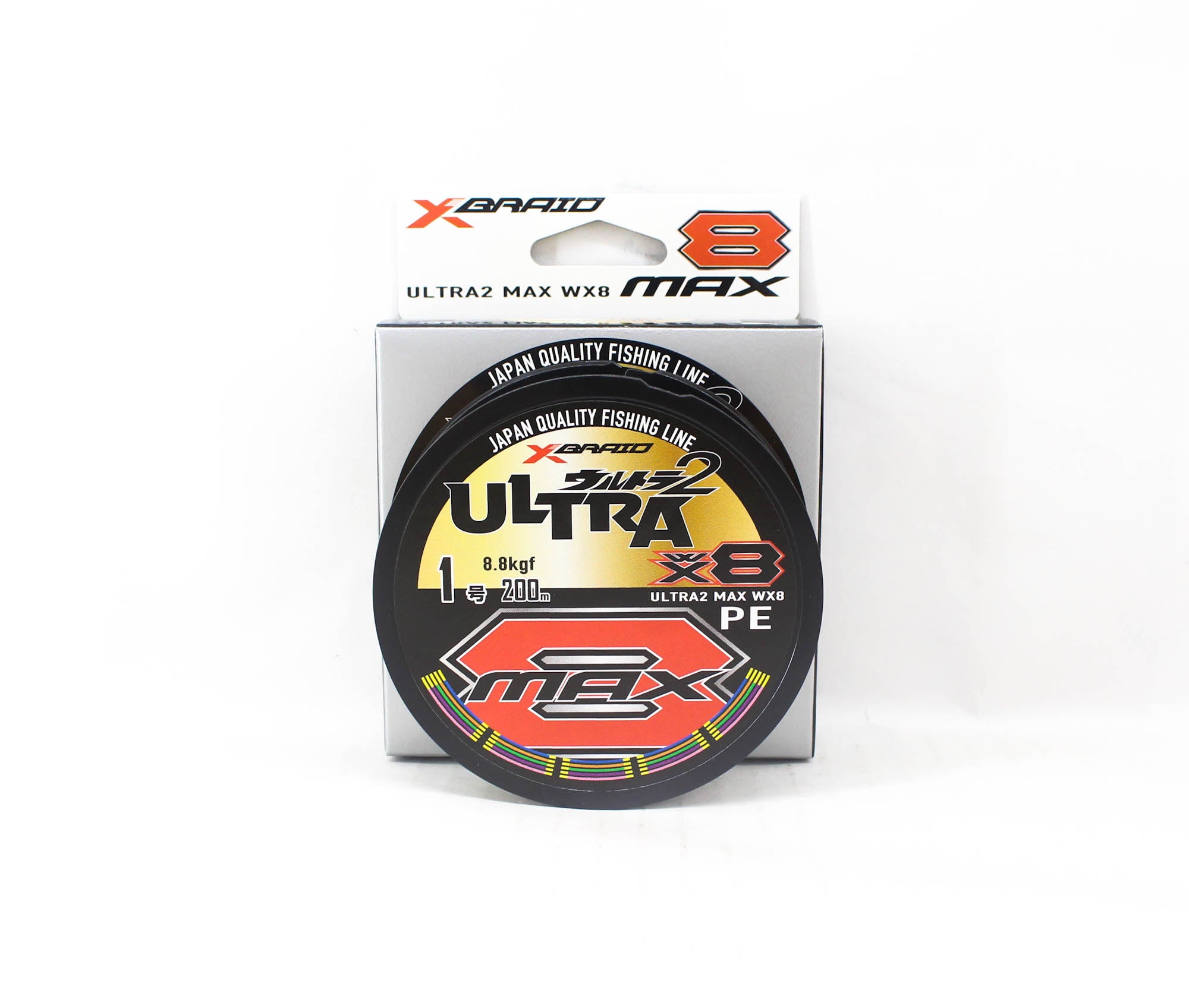 YGK P.E Line X Braid Ultra Max WX8 200m P.E 1 8.8KG (3556)