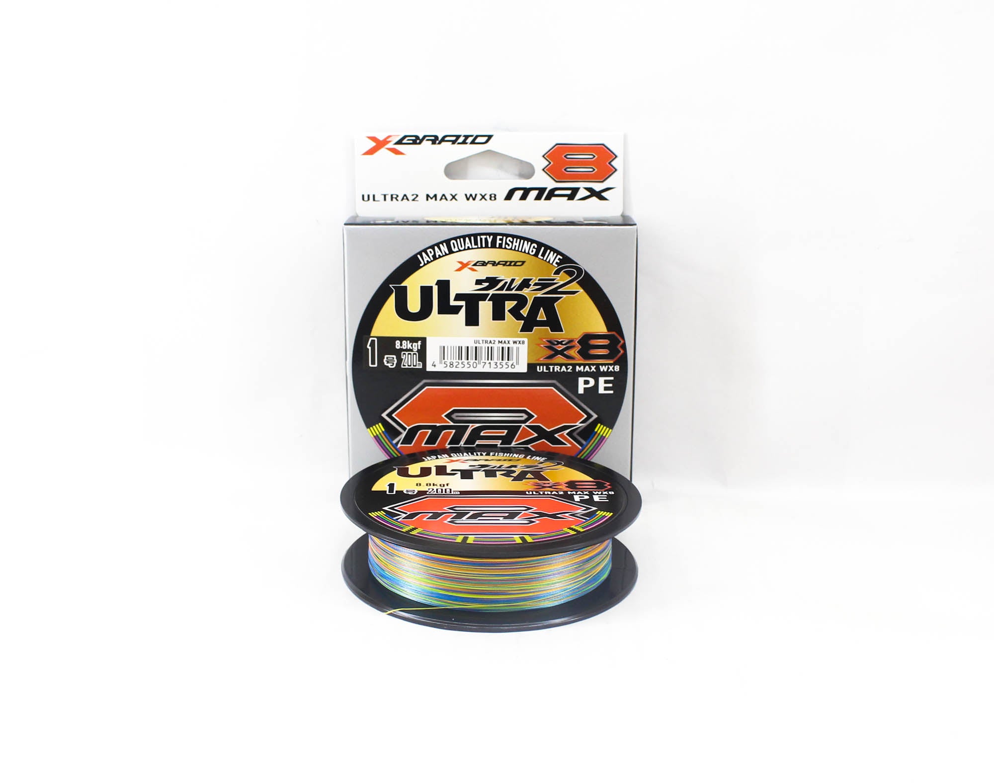 YGK P.E Line X Braid Ultra Max WX8 200m P.E 1 8.8KG (3556)
