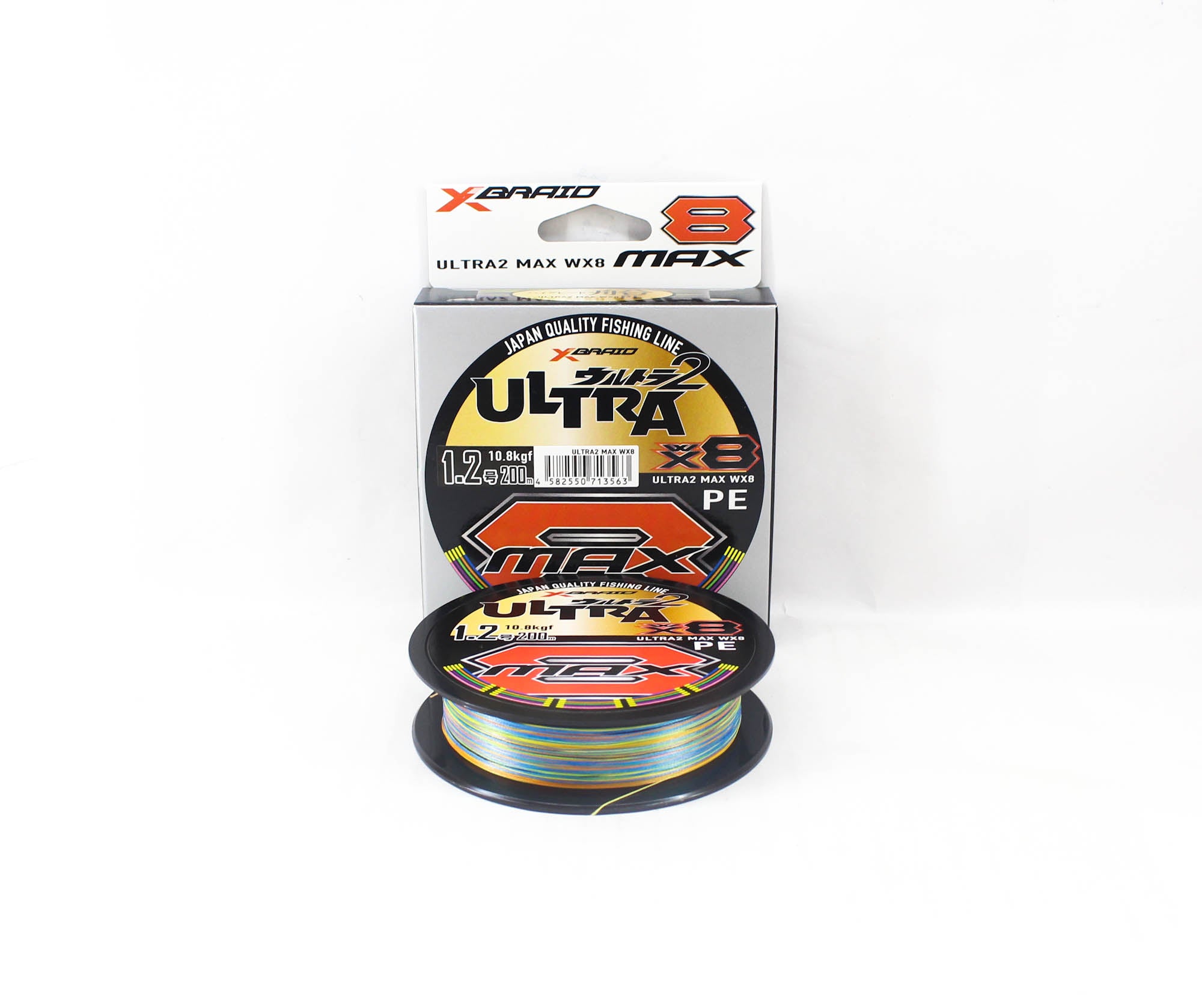 YGK P.E Line X Braid Ultra Max WX8 200m P.E 1.2 10.6KG (3563)
