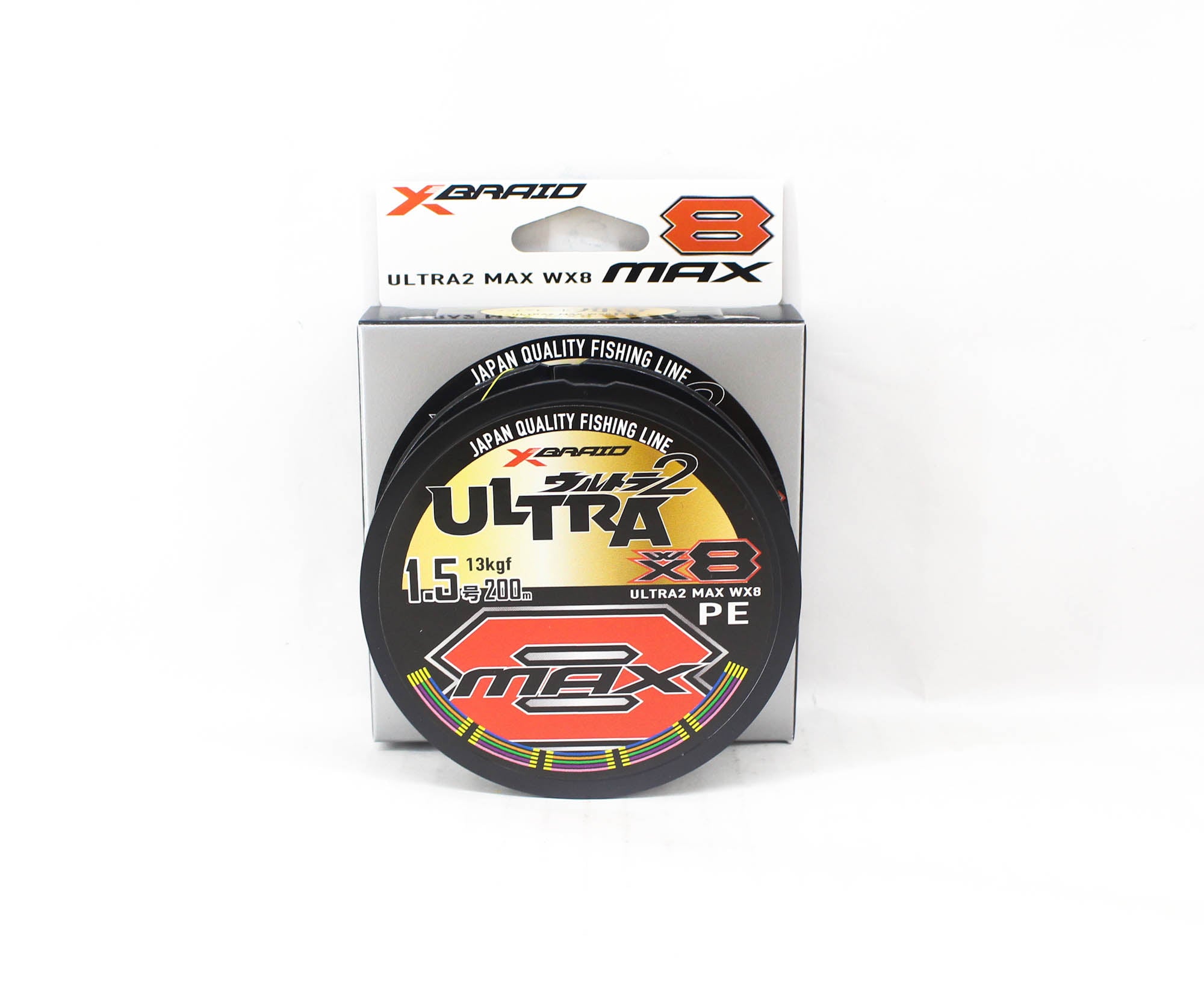 YGK P.E Line X Braid Ultra Max WX8 200m P.E 1.5 13KG (3570)