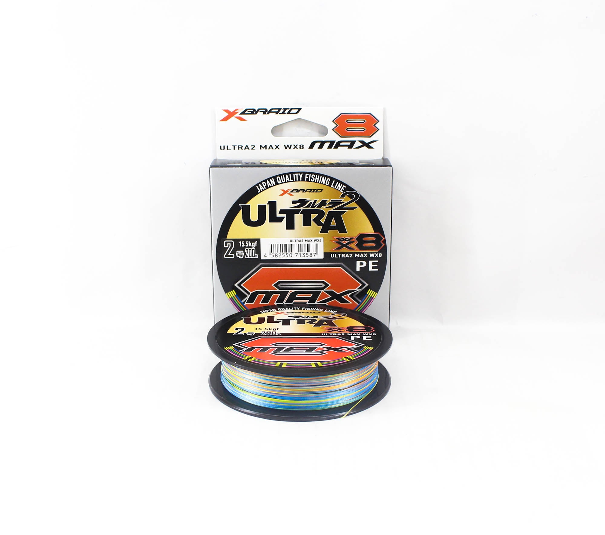 YGK P.E Line X Braid Ultra Max WX8 200m P.E 2 15.5KG (3587)