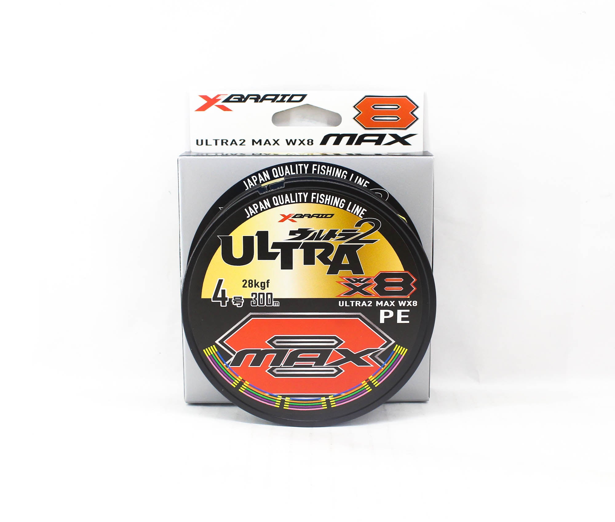 YGK P.E Line X Braid Ultra Max WX8 300m P.E 4 28KG (3648)