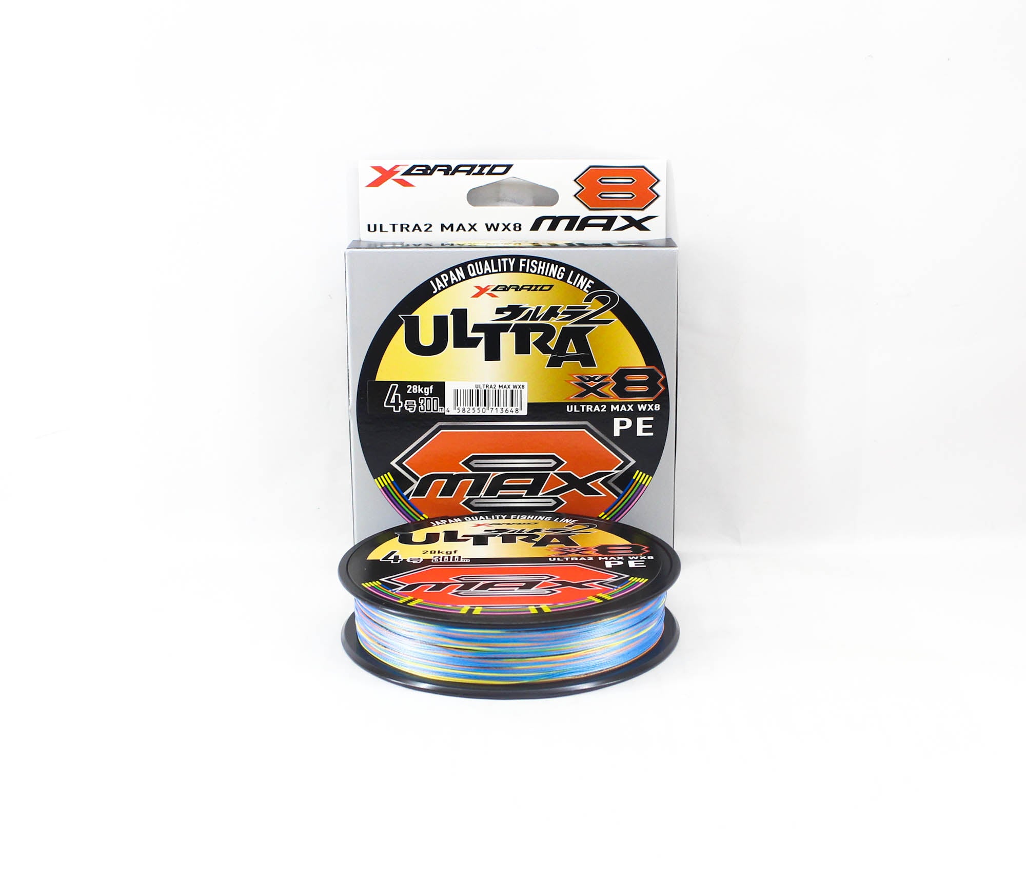 YGK P.E Line X Braid Ultra Max WX8 300m P.E 4 28KG (3648)