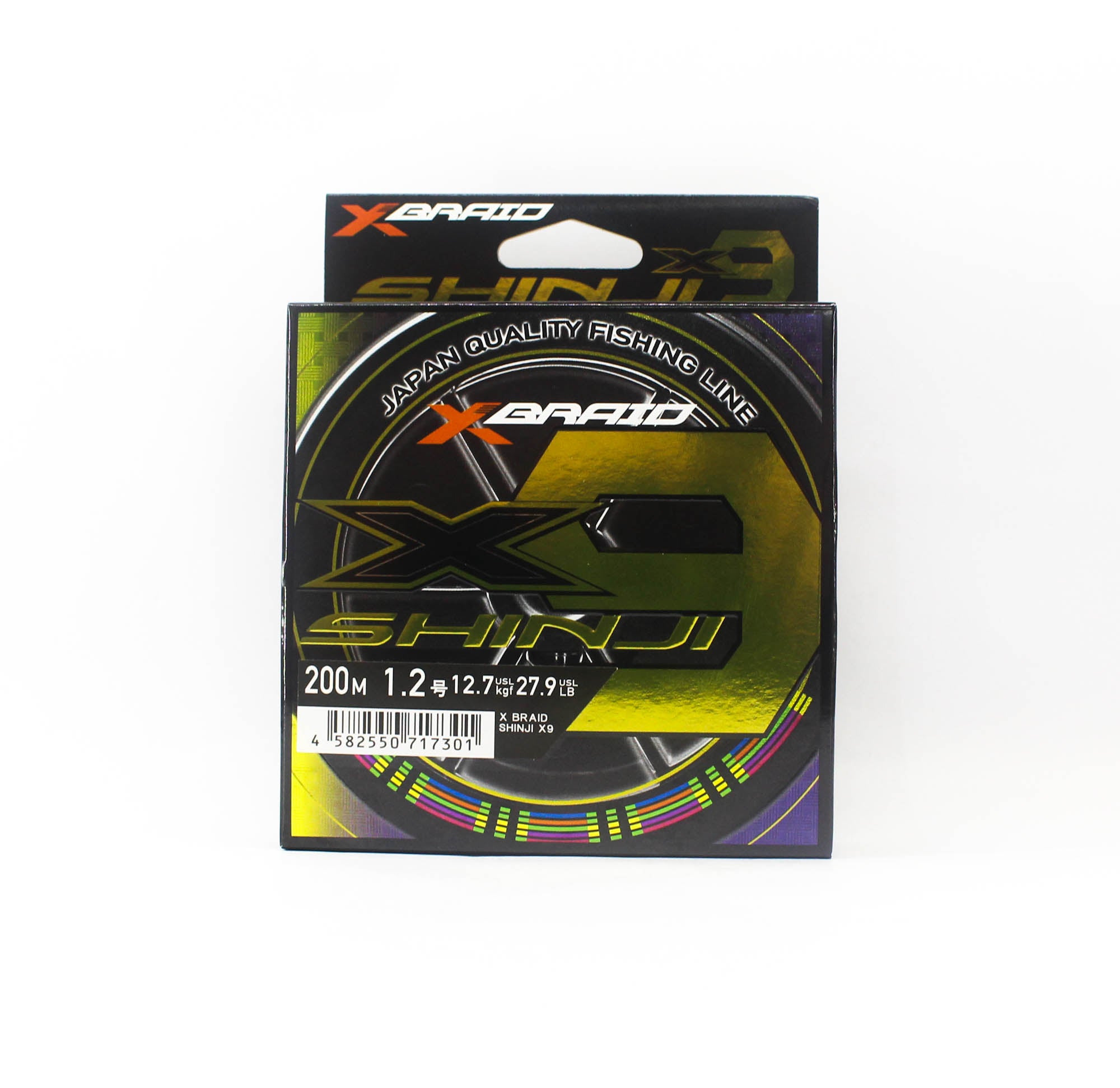 YGK P.E Line X Braid Shinji X9 200m P.E 1.2 27.9lb (7301)