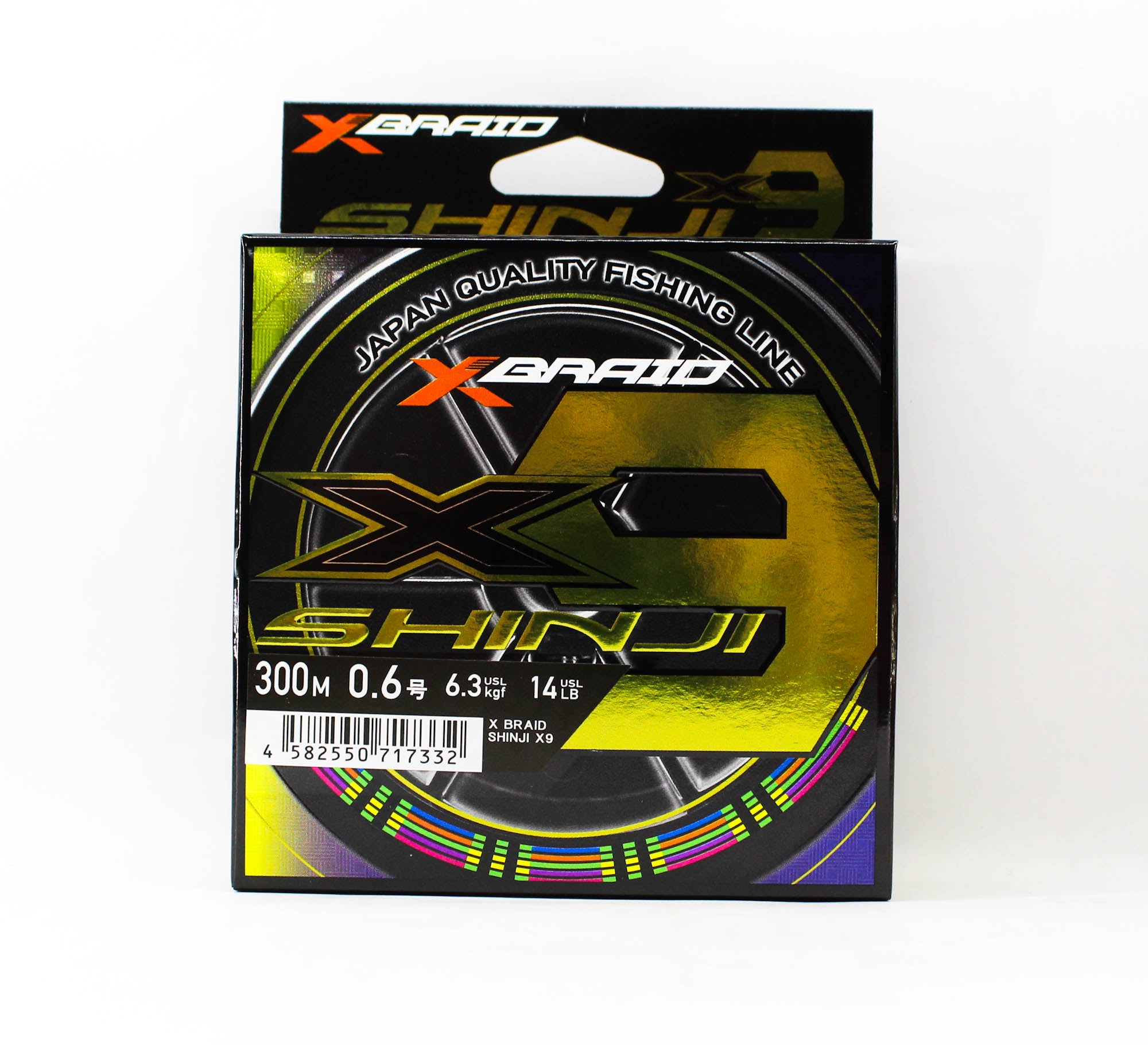 YGK P.E Line X Braid Shinji X9 300m P.E 0.6 14lb (7332)