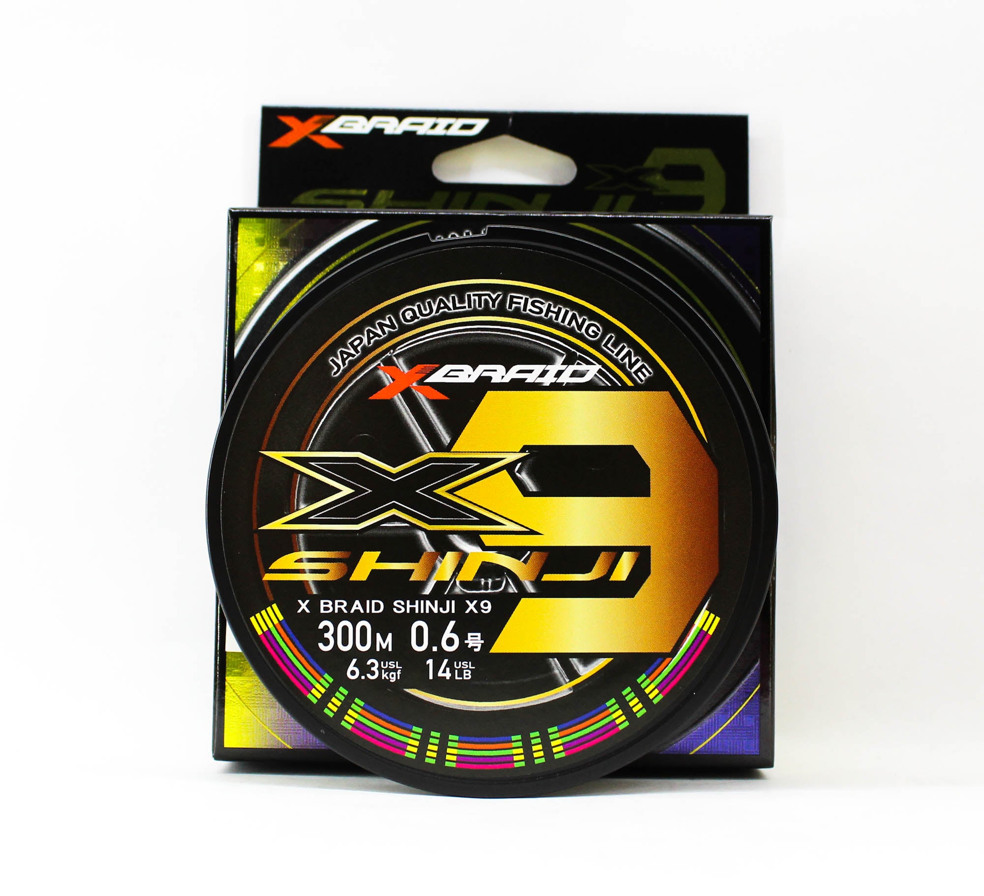 YGK P.E Line X Braid Shinji X9 300m P.E 0.6 14lb (7332)
