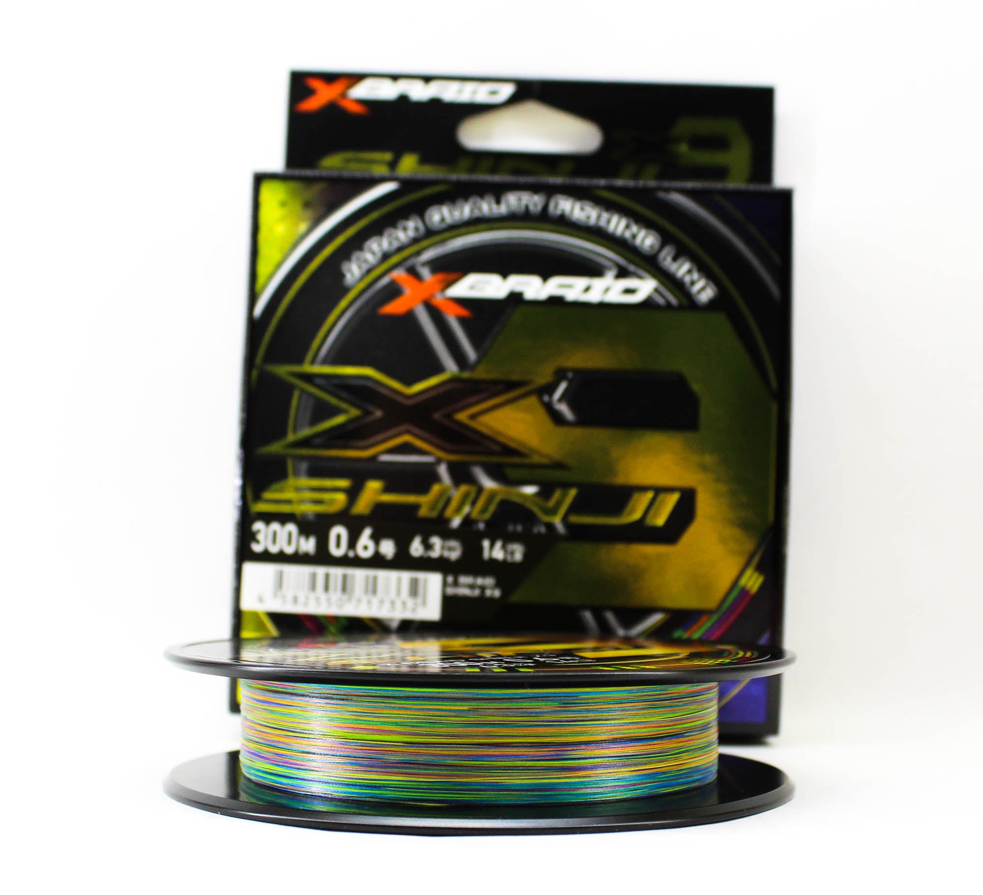 YGK P.E Line X Braid Shinji X9 300m P.E 0.6 14lb (7332)