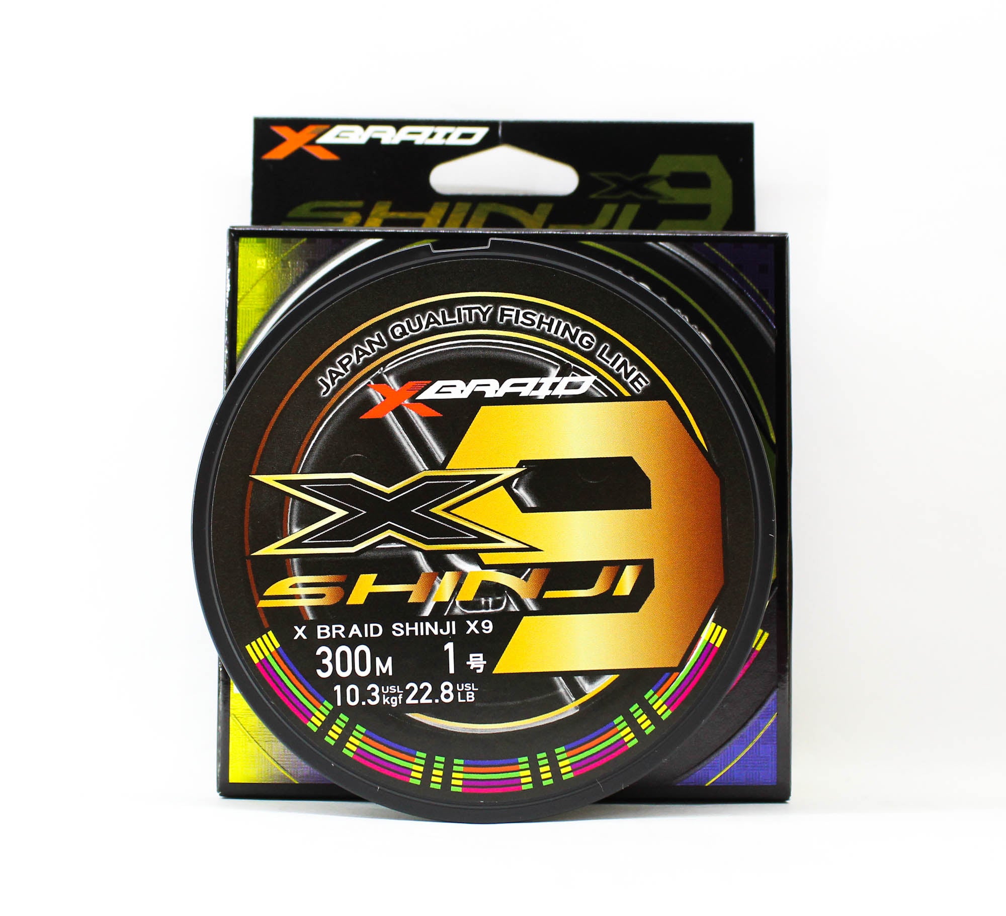 YGK P.E Line X Braid Shinji X9 300m P.E 0.8 18.6lb (7349)