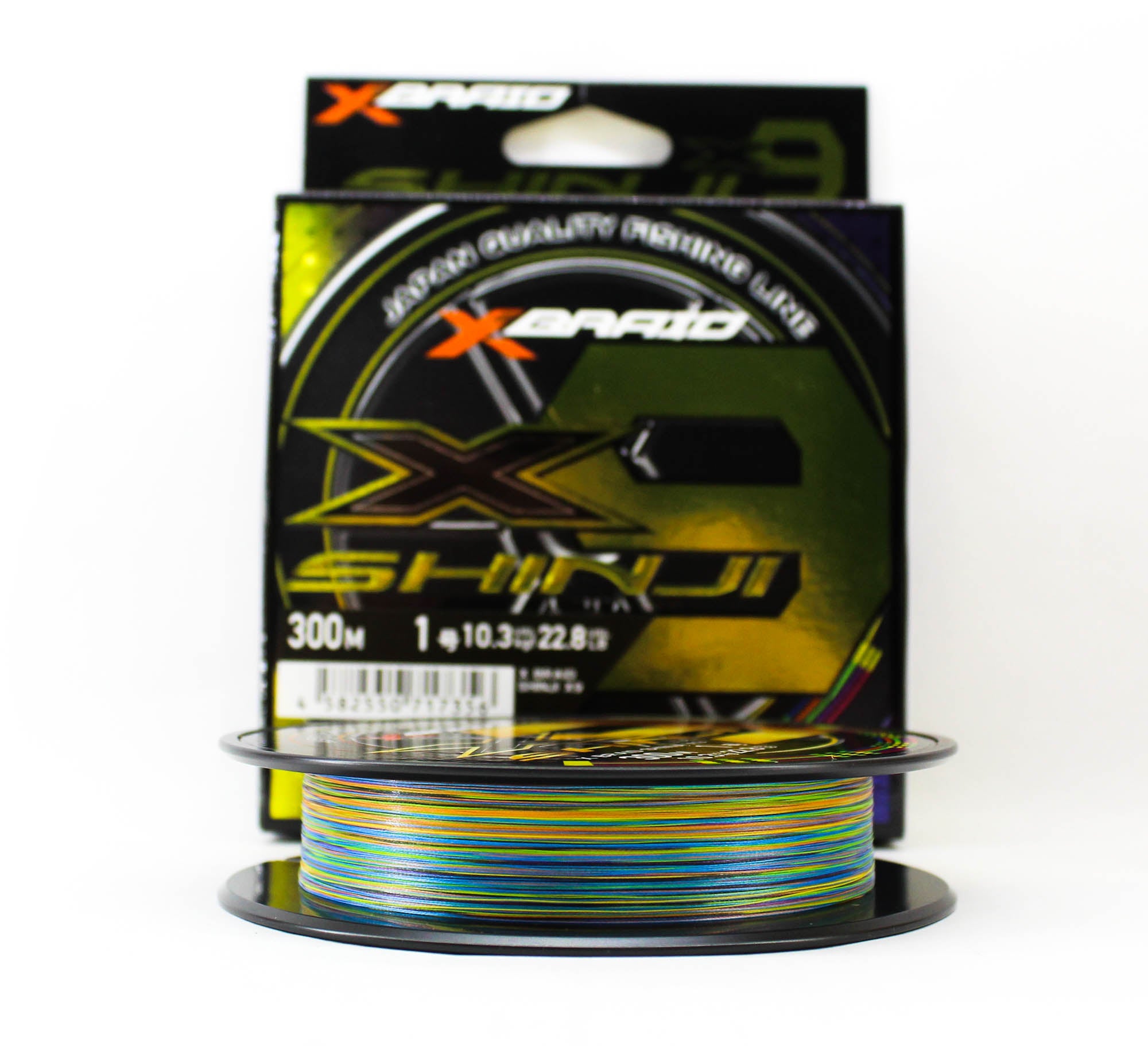 YGK P.E Line X Braid Shinji X9 300m P.E 0.8 18.6lb (7349)