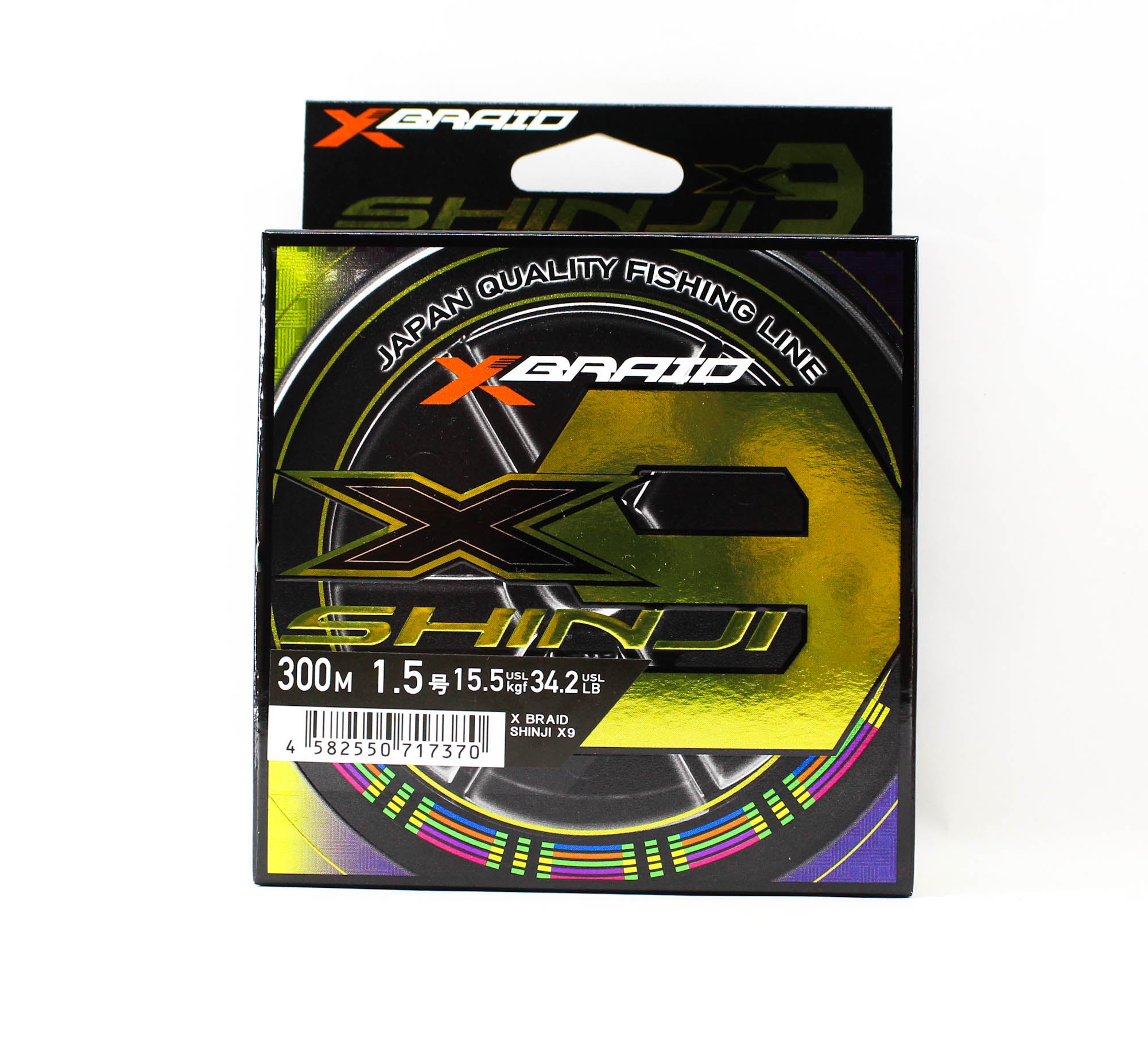 YGK P.E Line X Braid Shinji X9 300m P.E 1.2 27.9lb (7363)