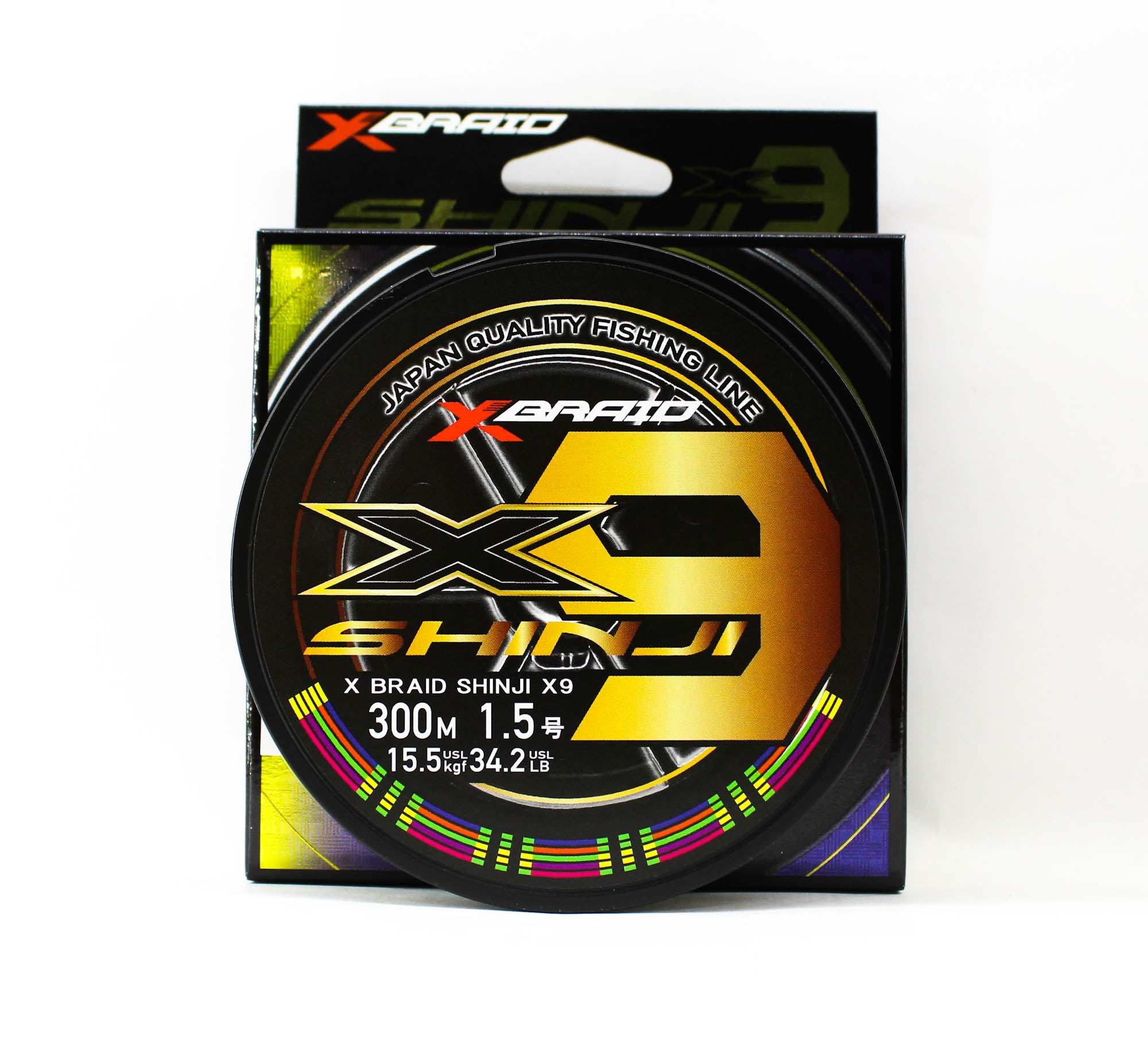 YGK P.E Line X Braid Shinji X9 300m P.E 1.2 27.9lb (7363)
