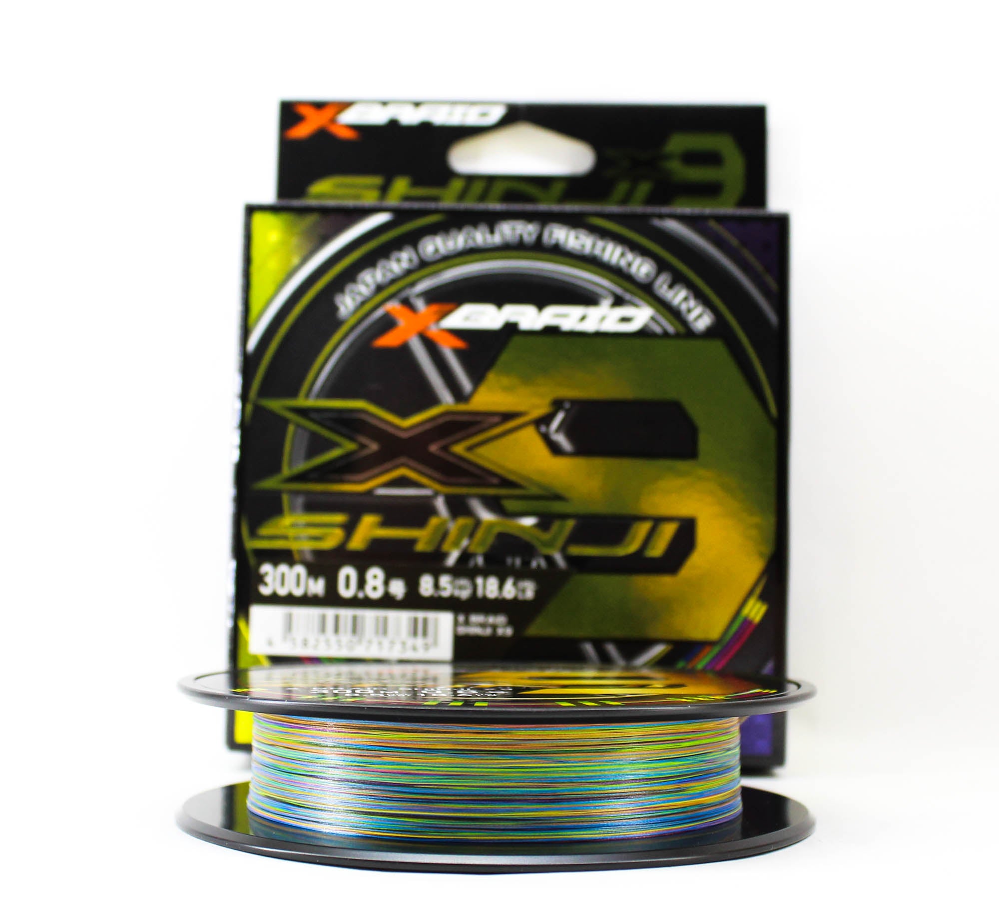 YGK P.E Line X Braid Shinji X9 300m P.E 1.5 34.2lb (7370)